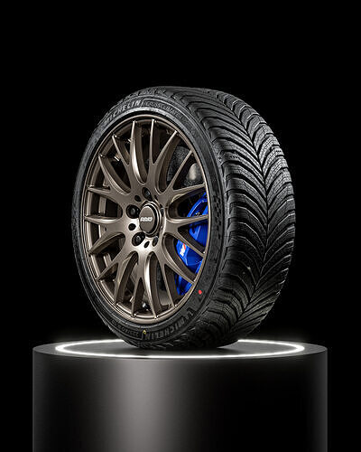 MICHELIN CrossClimate 3 Sport 225 40 R18 3D model