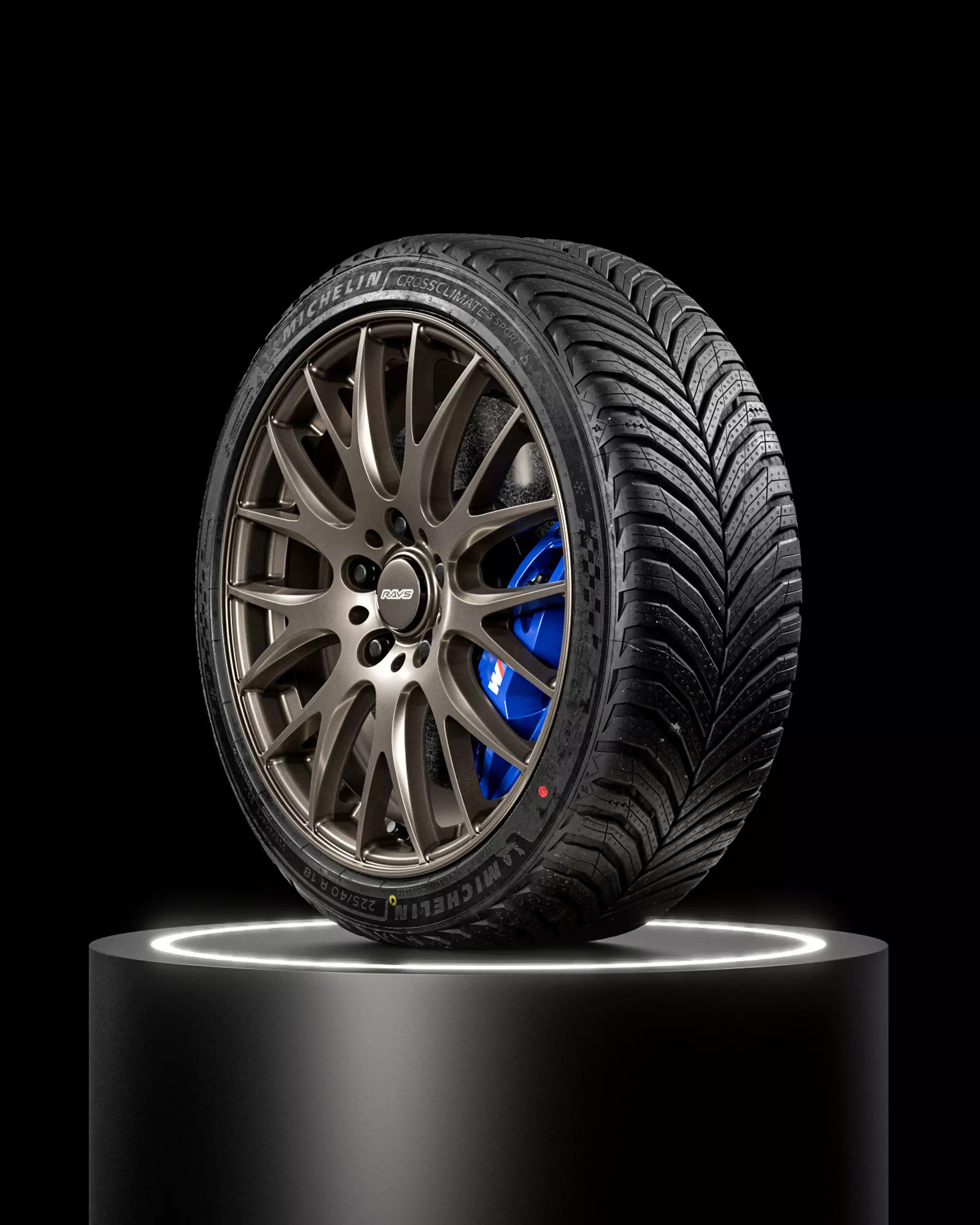 MICHELIN CrossClimate 3 Sport 225 40 R18 3D model | CGTrader