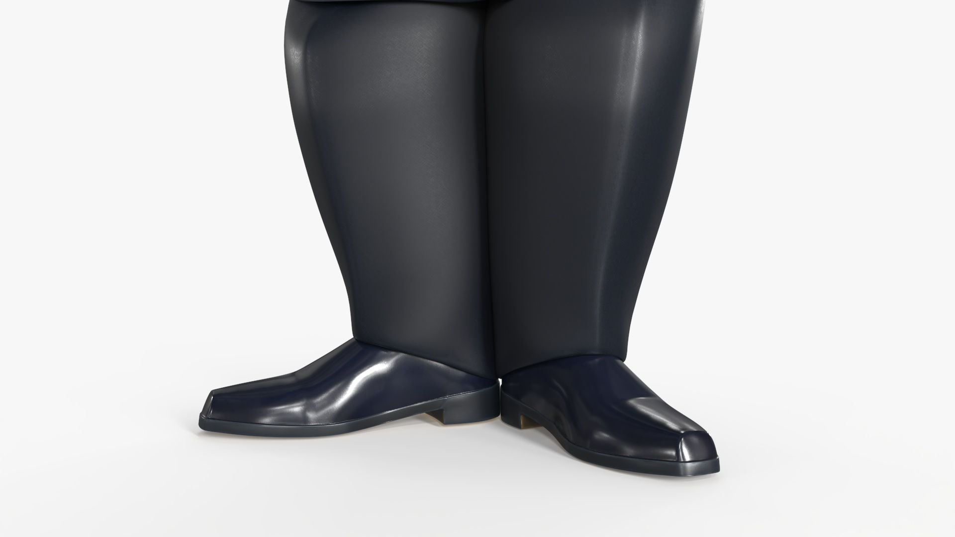 Mr Monopoly Handshake Pose for 3D Print 3D print model_13