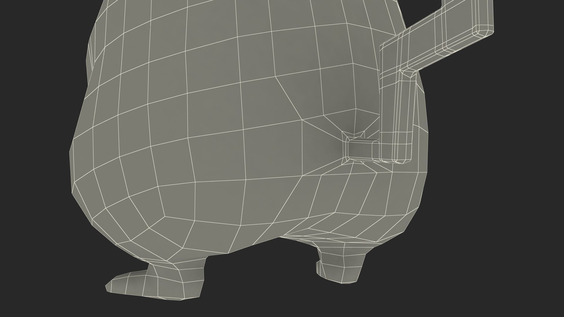 Cartoon Character Pikachu 3D model_25