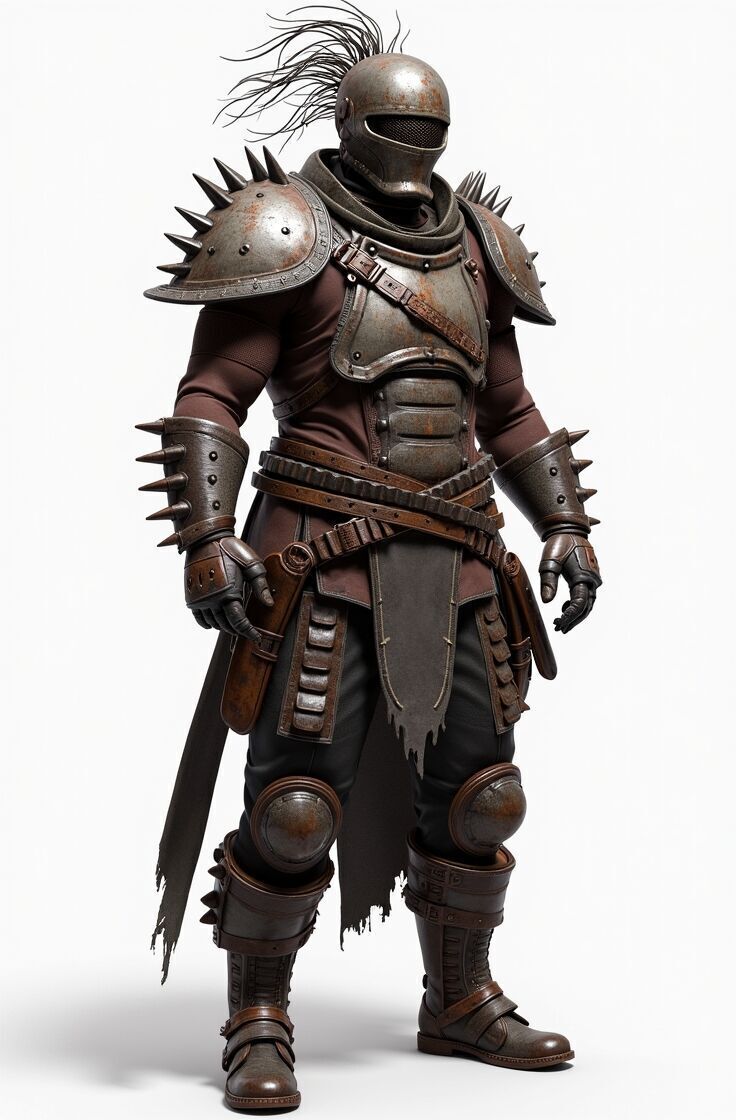 Full-Body Sci-Fi Character Outfit Pack  Game Ready FBX STL BLEND Low-poly 3D model_2