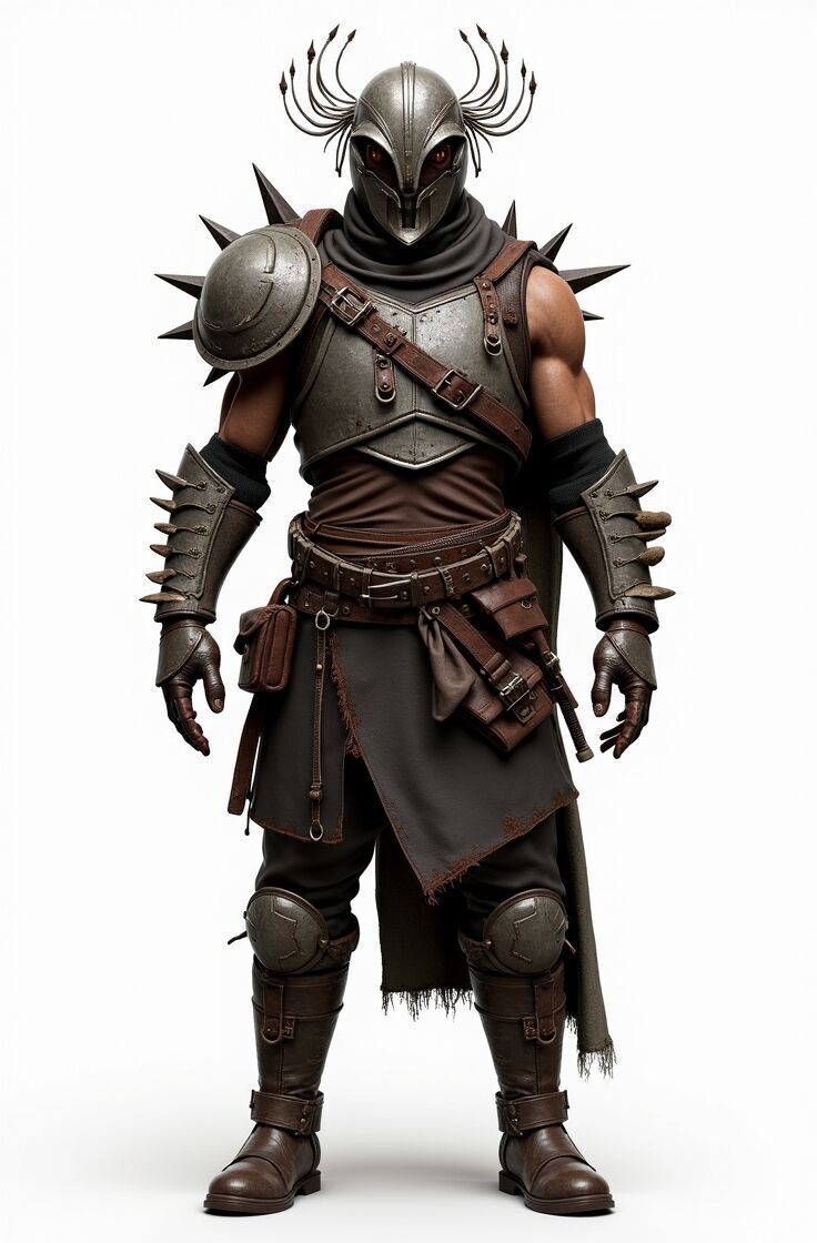 Full-Body Sci-Fi Character Outfit Pack  Game Ready FBX STL BLEND Low-poly 3D model_3