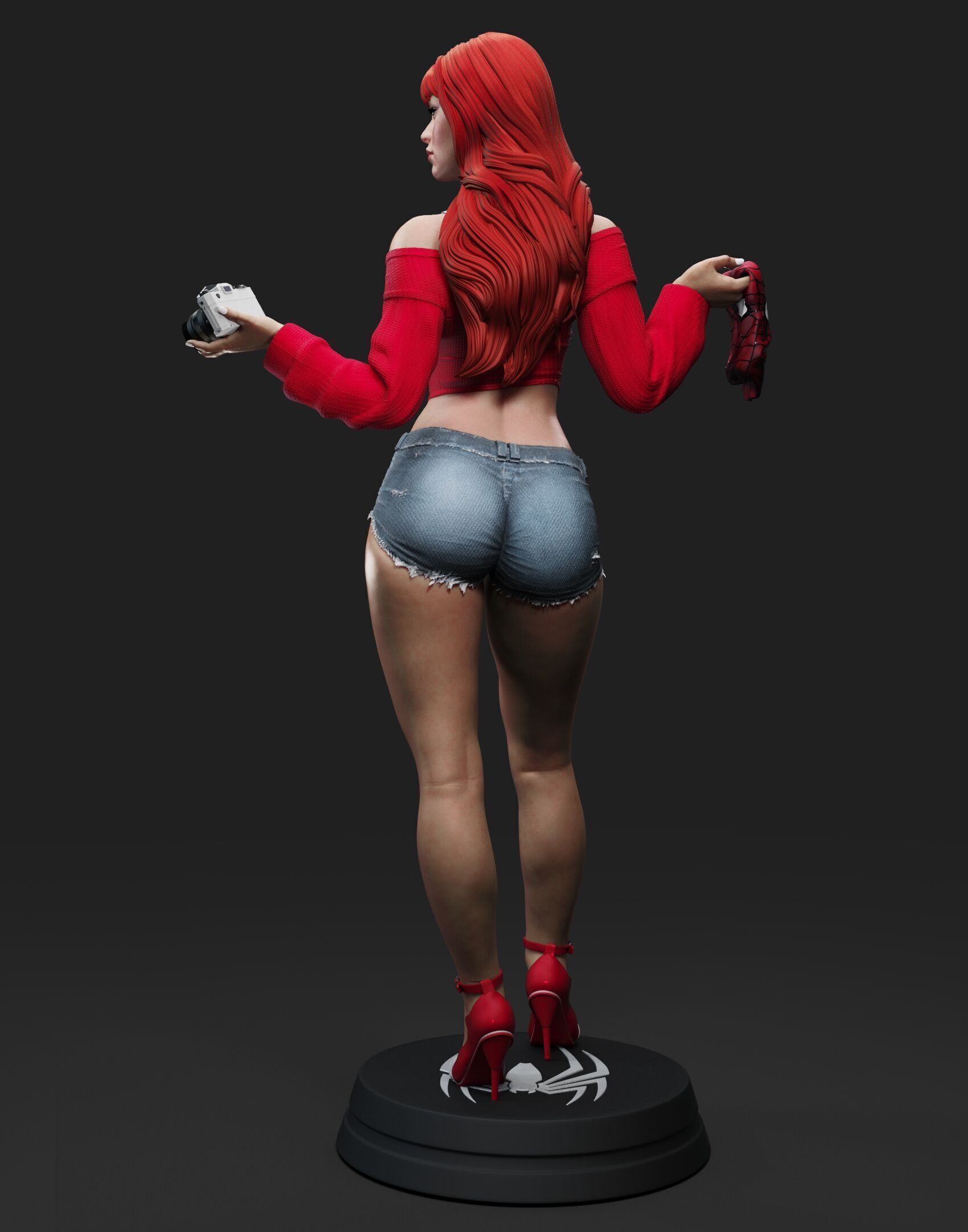 Mary Jane 3D print model_4