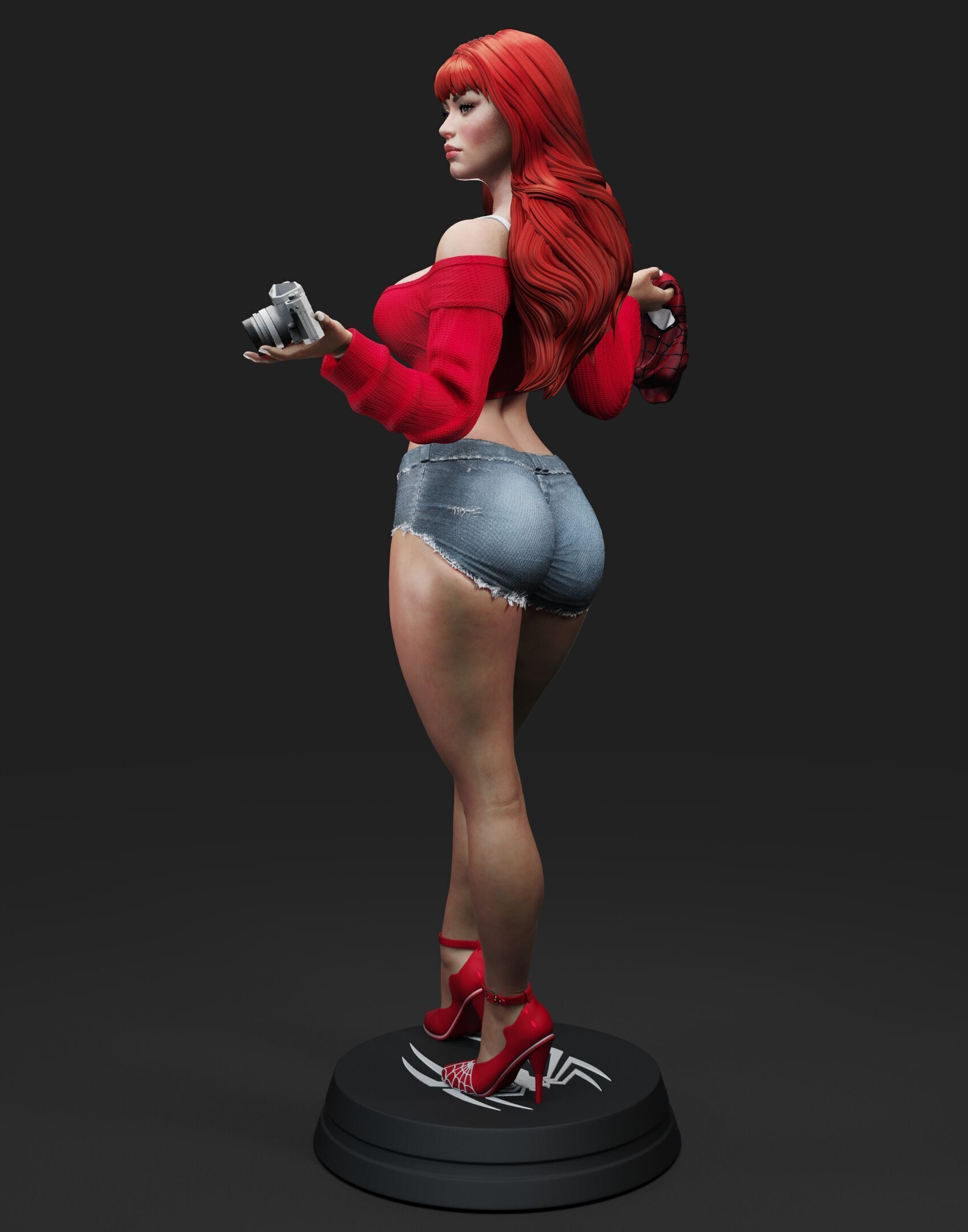 Mary Jane 3D print model_1