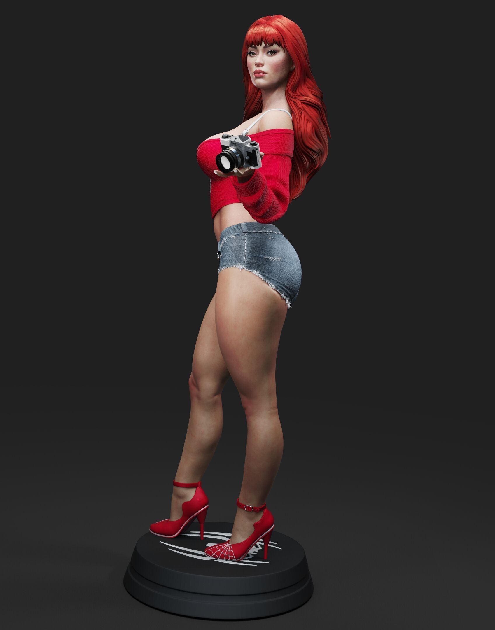 Mary Jane 3D print model_8