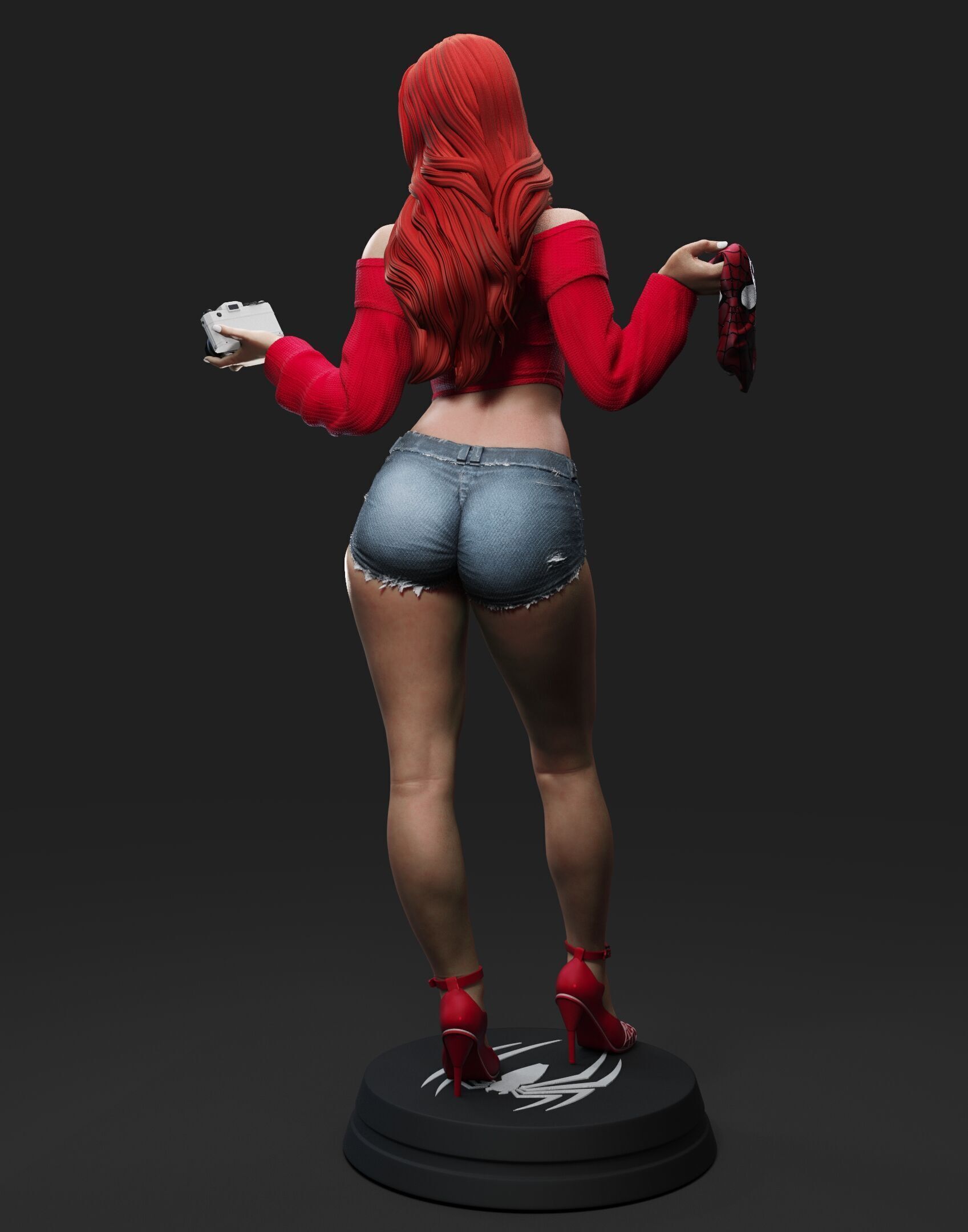 Mary Jane 3D print model_3