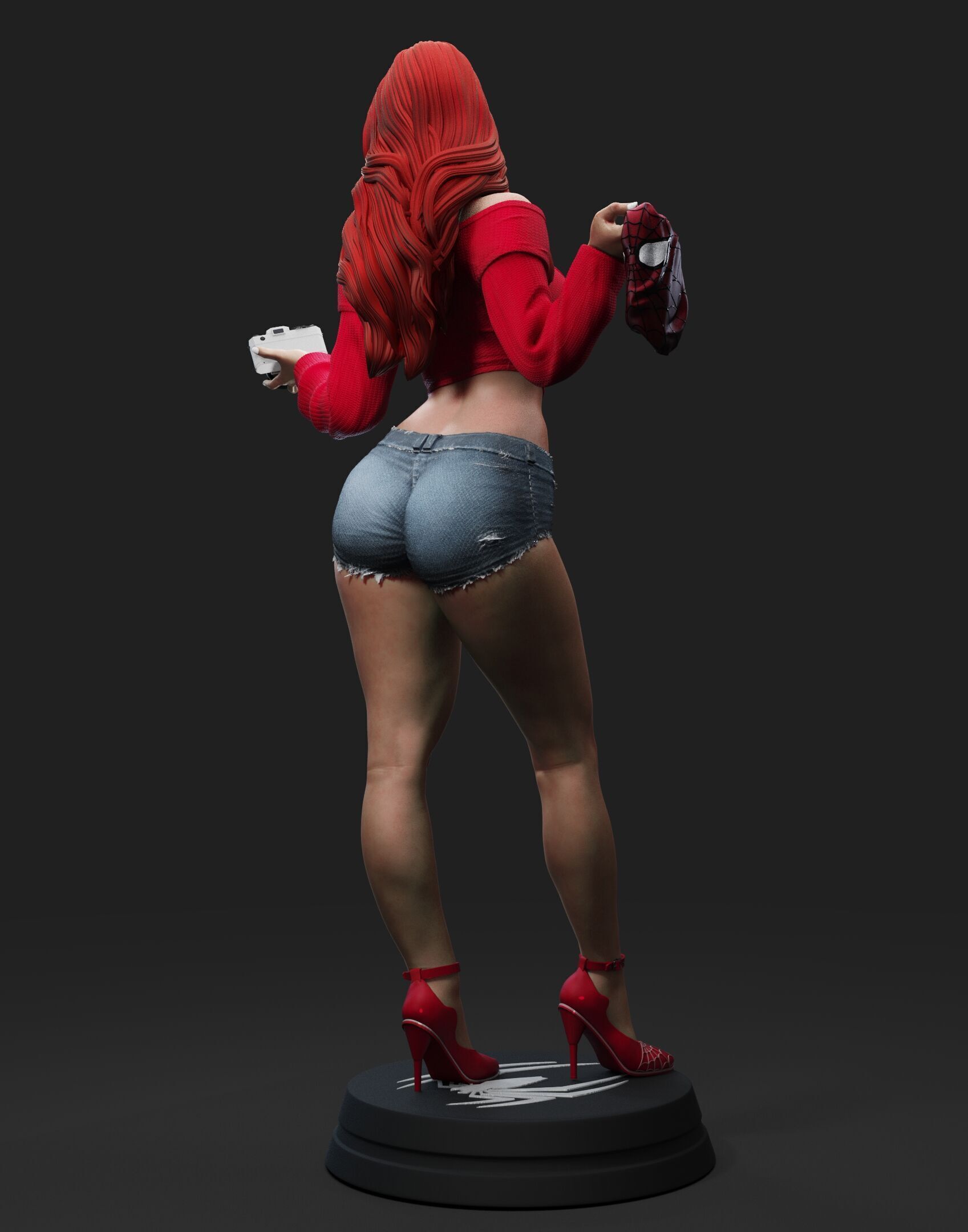 Mary Jane 3D print model_7