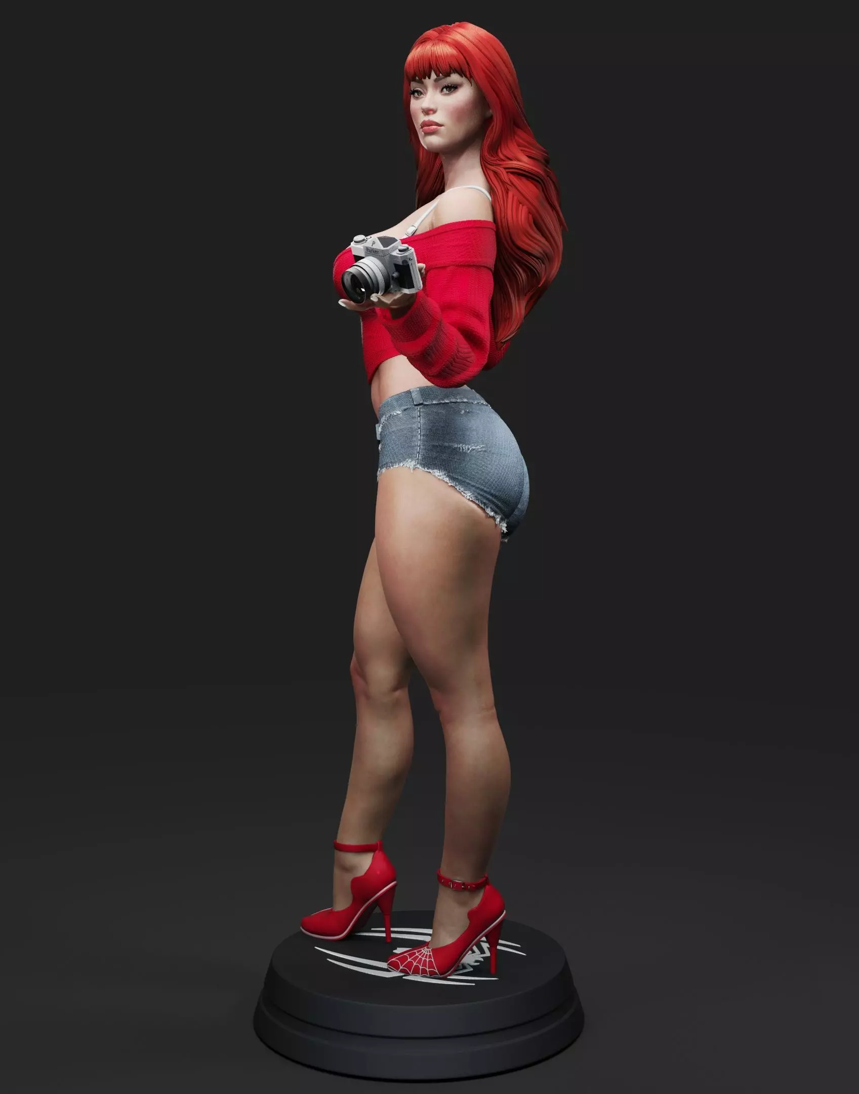 Mary Jane 3D print model_0