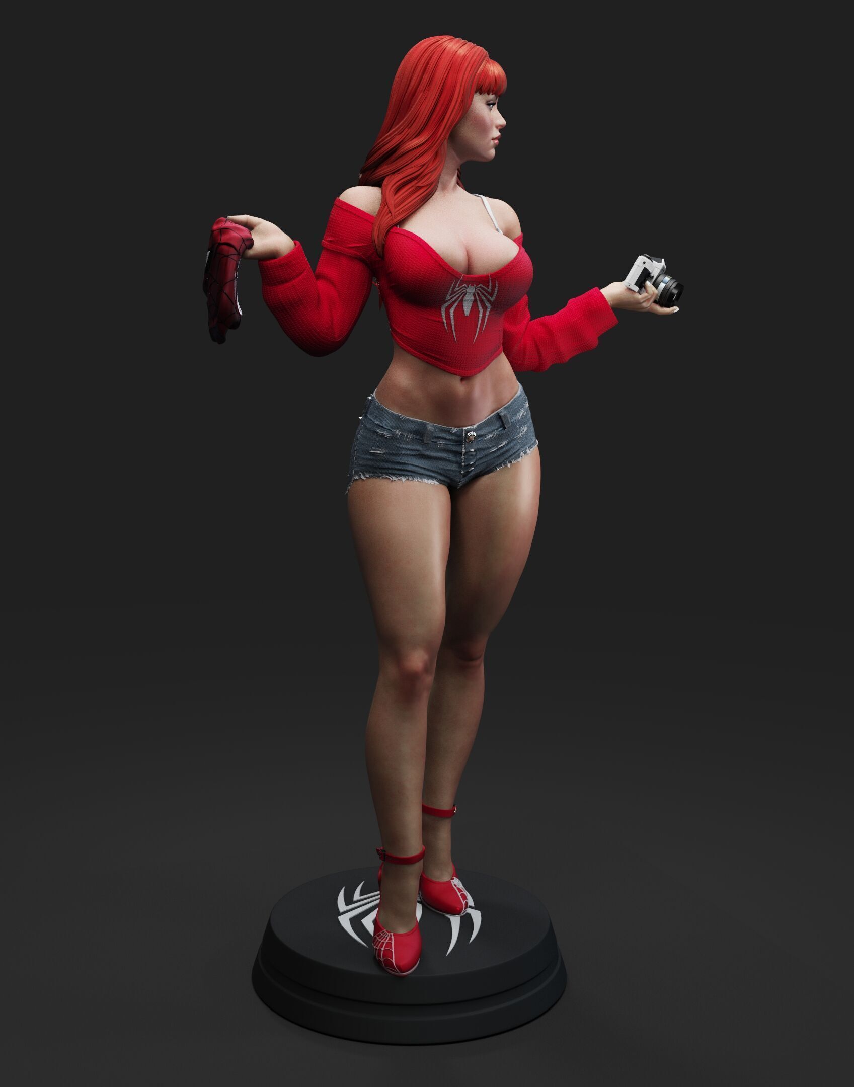 Mary Jane 3D print model_5