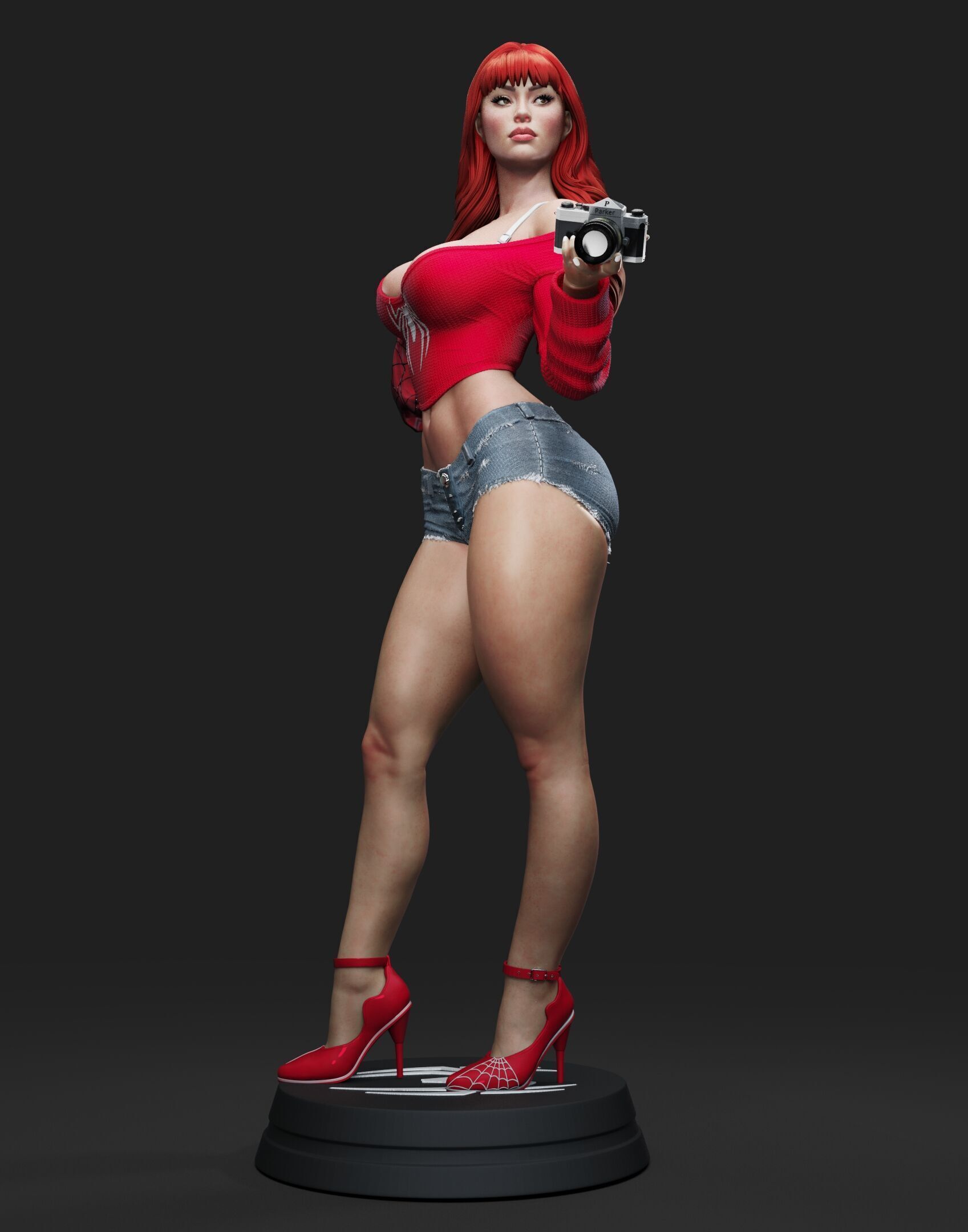 Mary Jane 3D print model_2