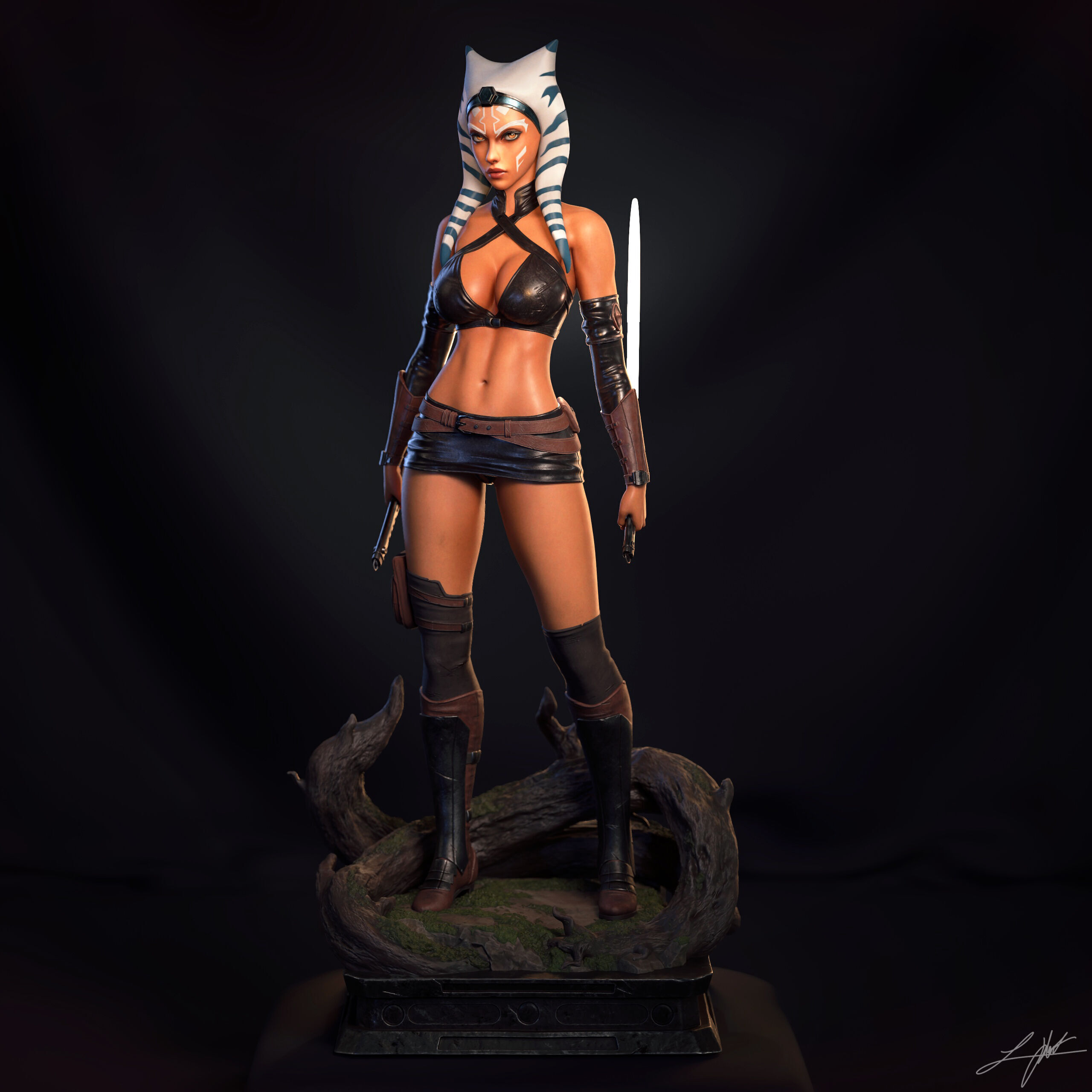Ahsoka Tano 3D print model_4