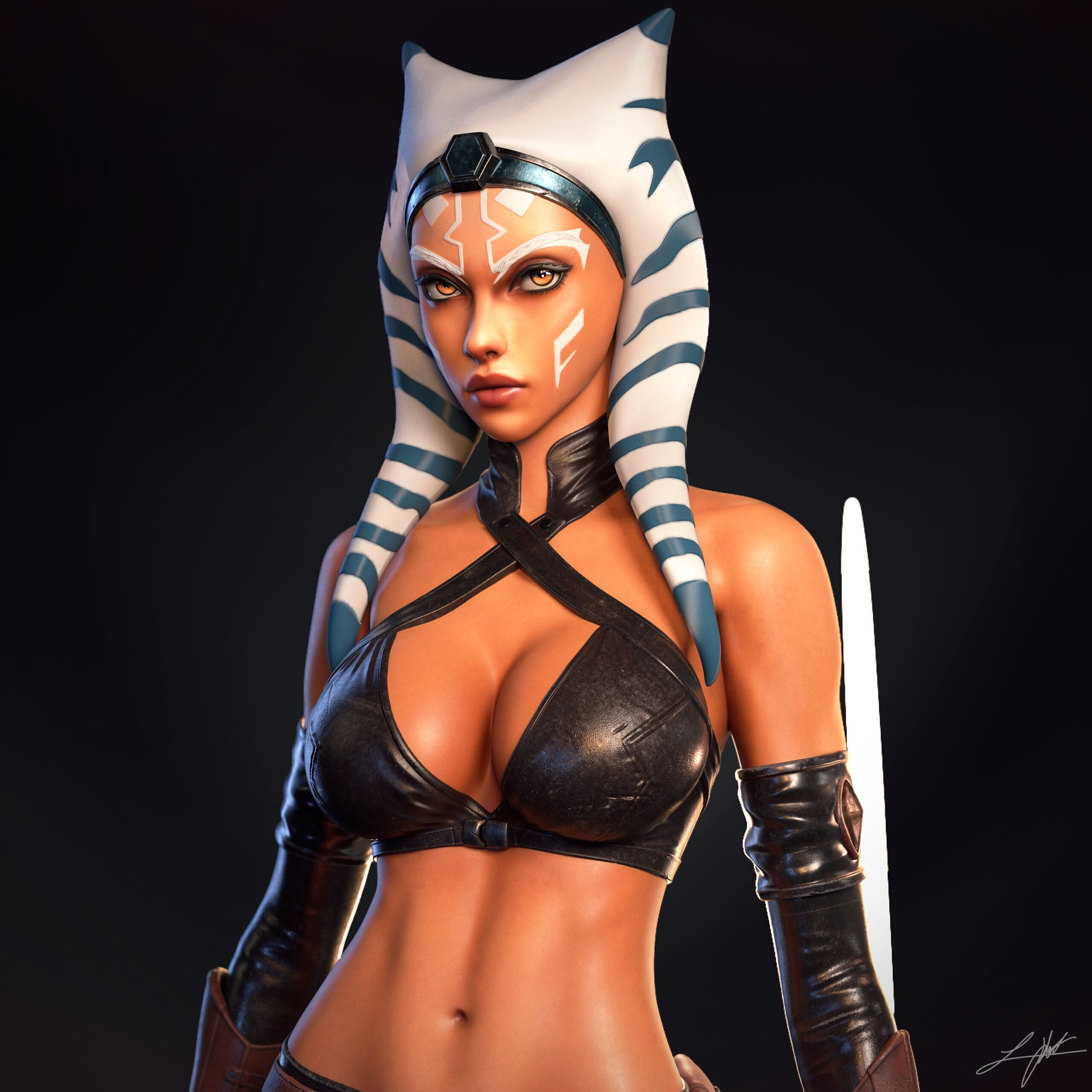 Ahsoka Tano 3D print model_12