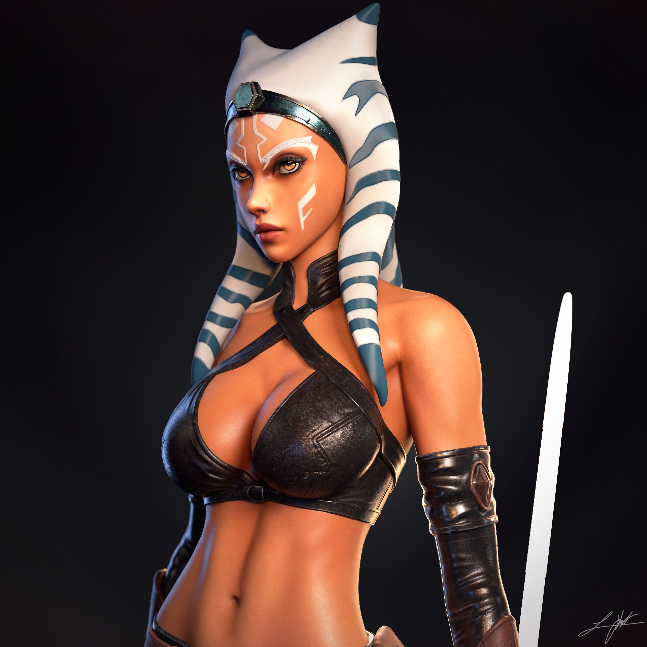 Ahsoka Tano 3D print model_14