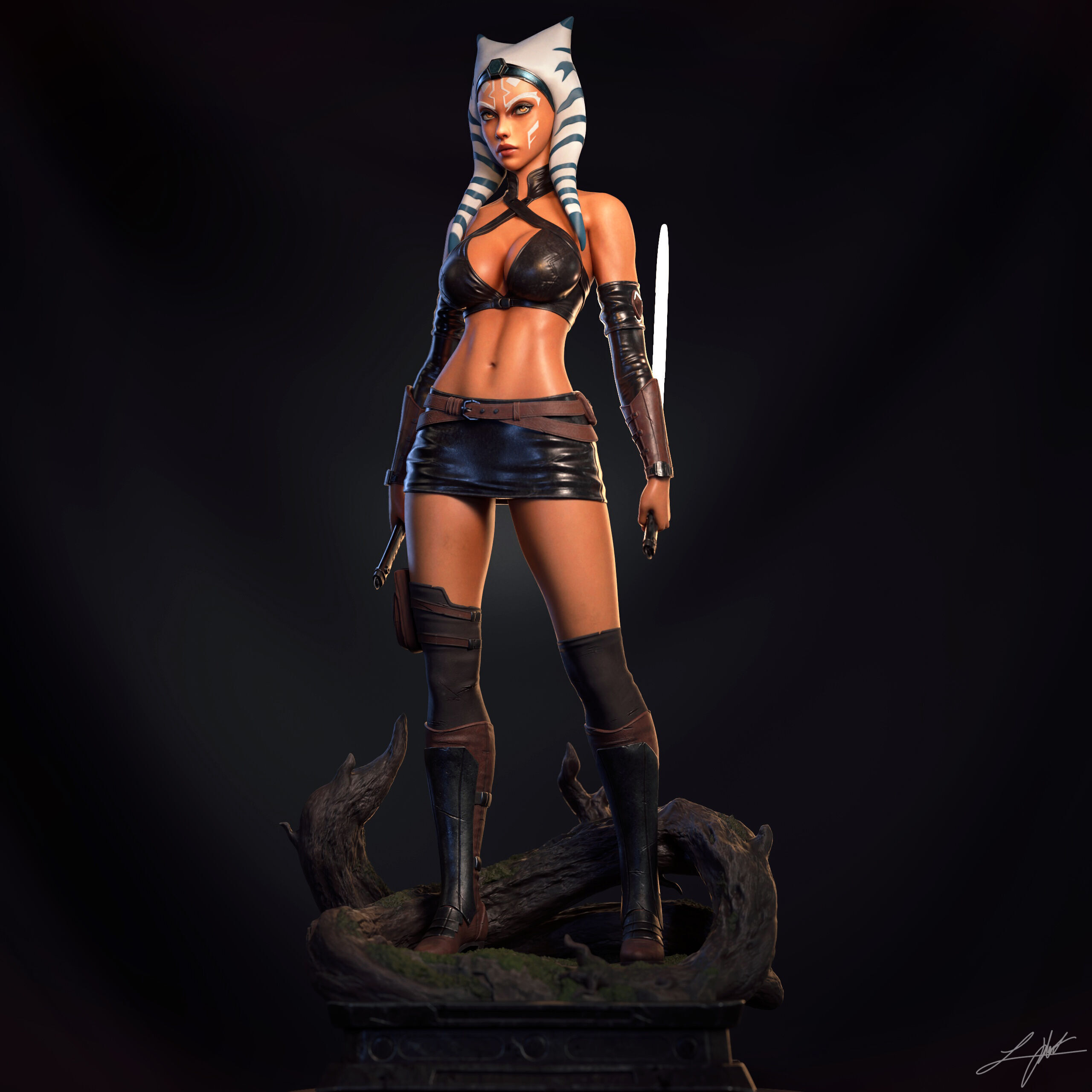 Ahsoka Tano 3D print model_1