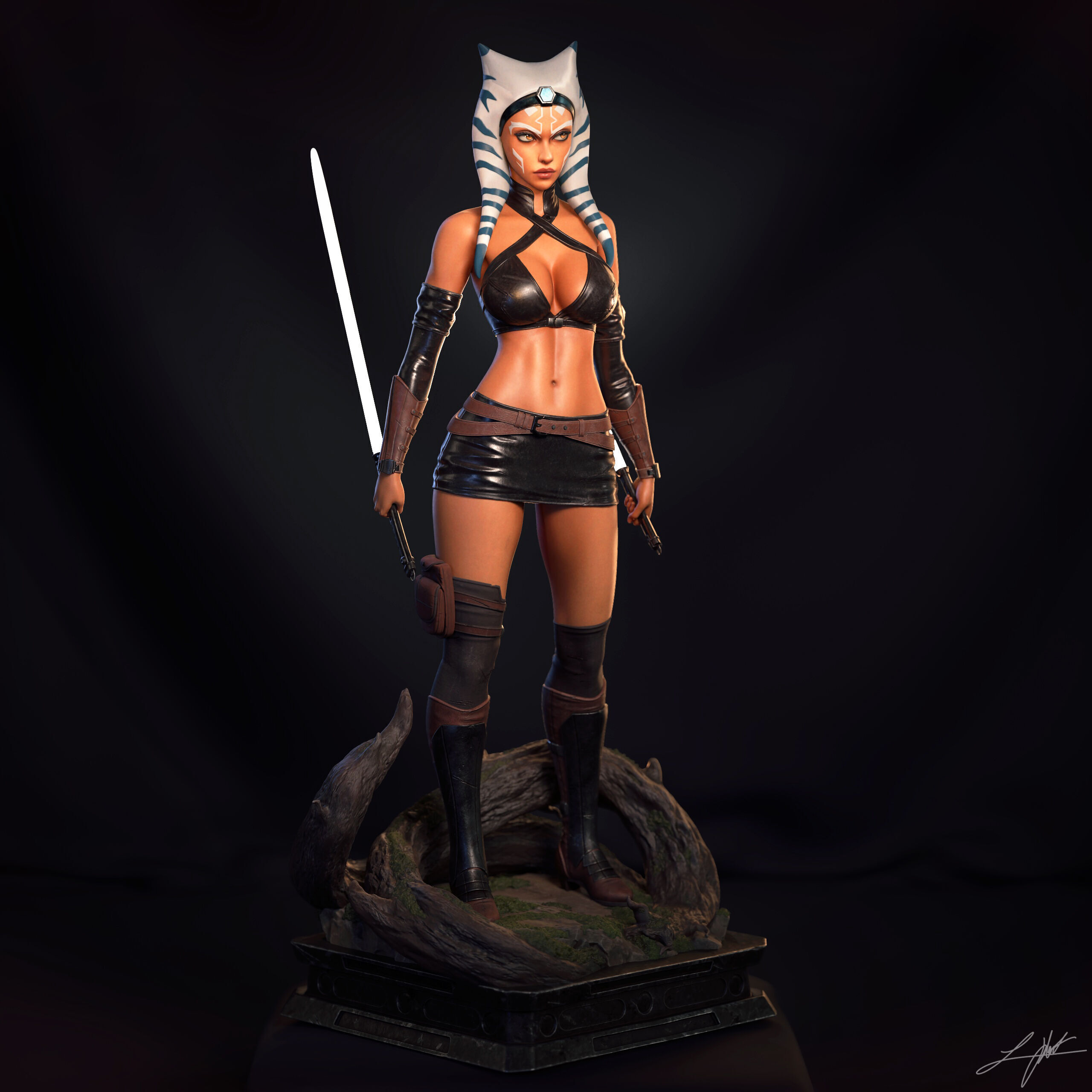 Ahsoka Tano 3D print model_7