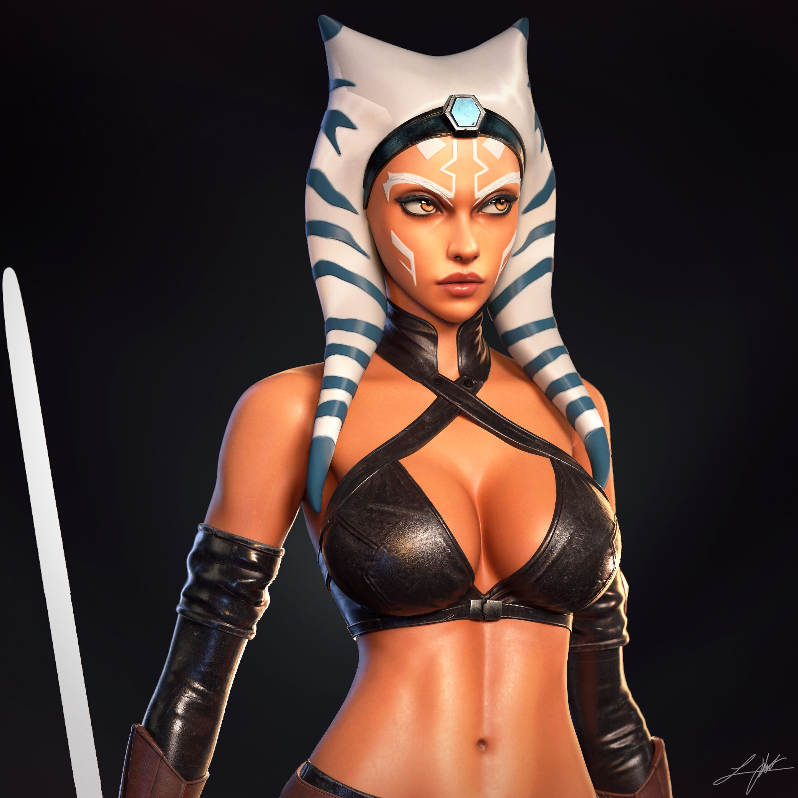 Ahsoka Tano 3D print model_13