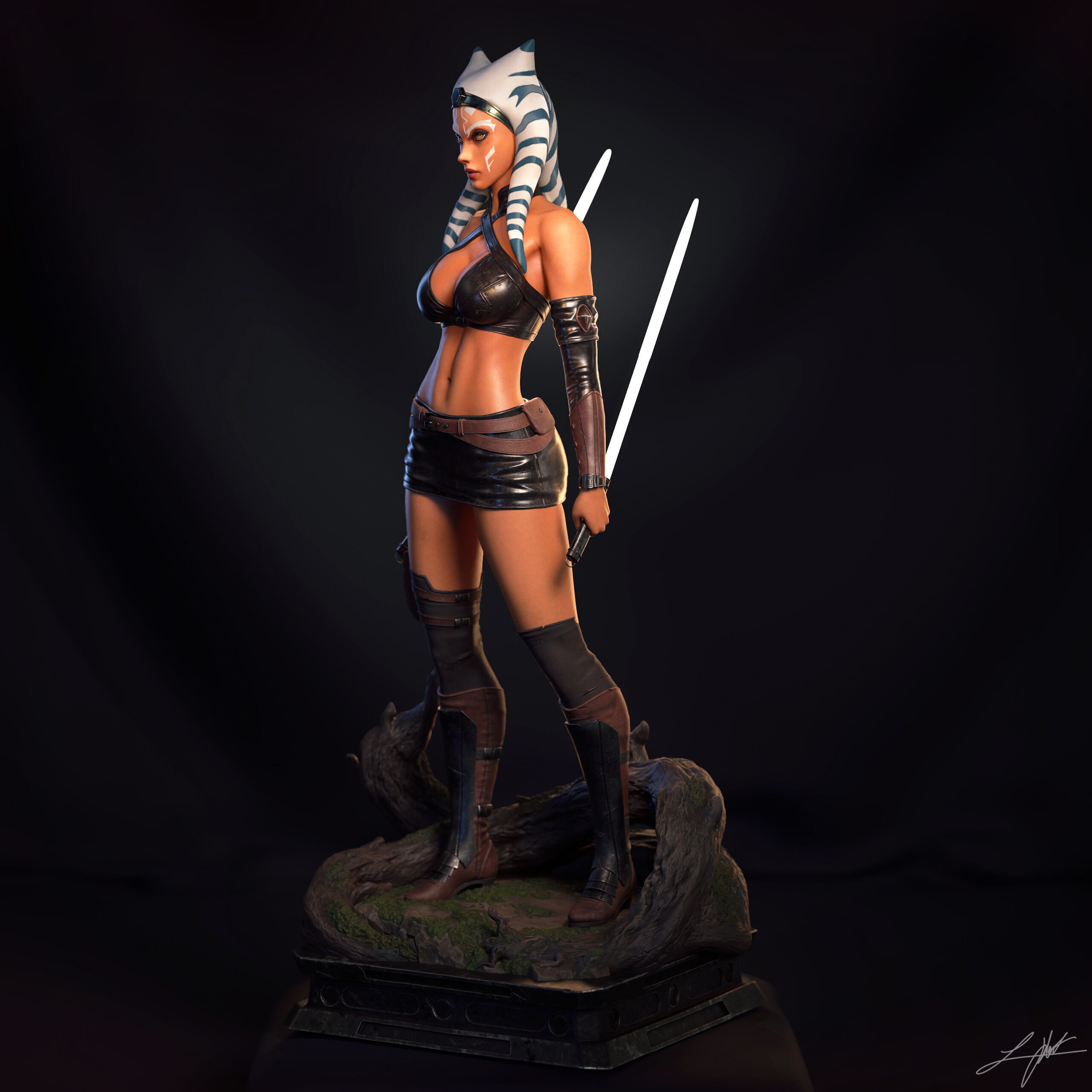 Ahsoka Tano 3D print model_11