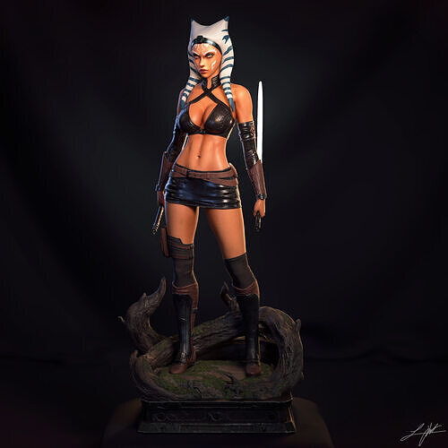 Ahsoka Tano 3D print model