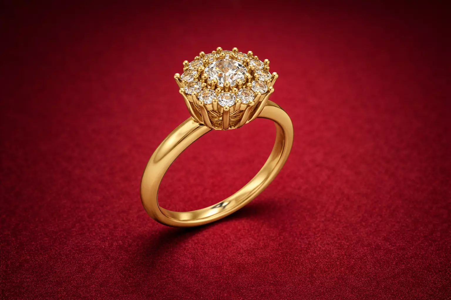 Engagement shower ring - 15 sizes - AN-648 3D print model