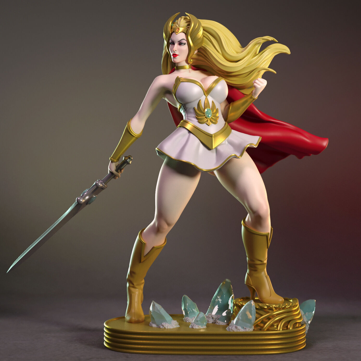 She-Ra from Masters of the Universe 3D print model_6
