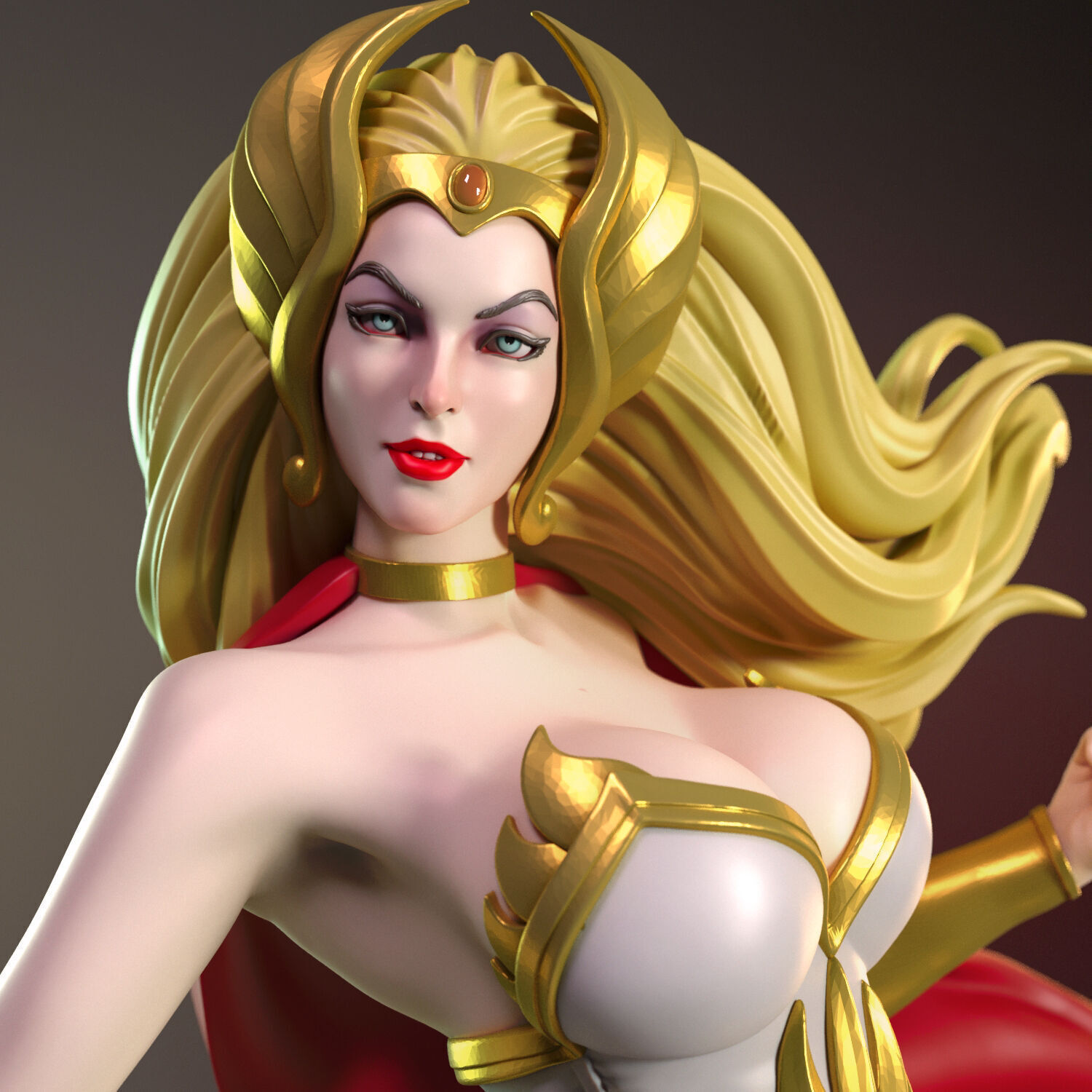 She-Ra from Masters of the Universe 3D print model_7
