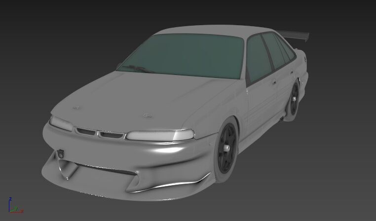 Holden Commodore Mk2f VR Race Car 1993 3D print model_2
