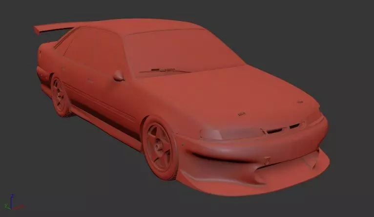 Holden Commodore Mk2f VR Race Car 1993 3D print model_0