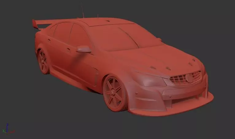 Holden Commodore Mk4 VF Supercar 2013 3D print model_0