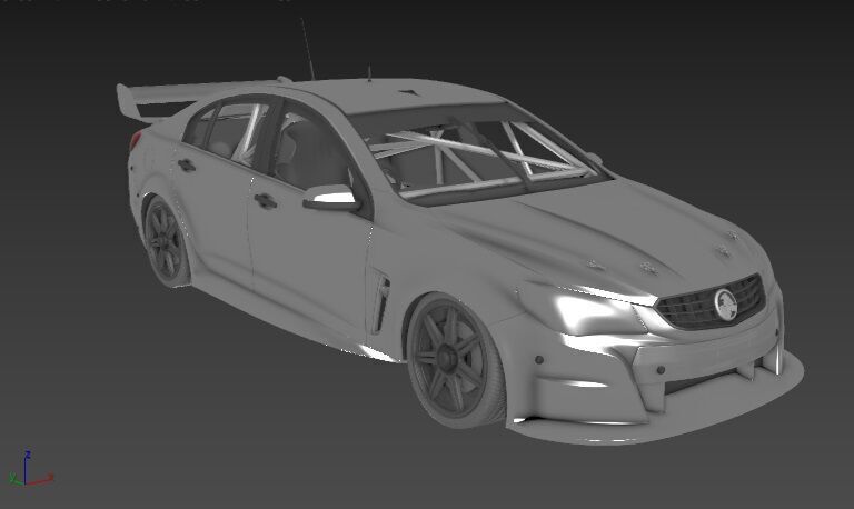 Holden Commodore Mk4 VF Supercar 2013 3D print model_2