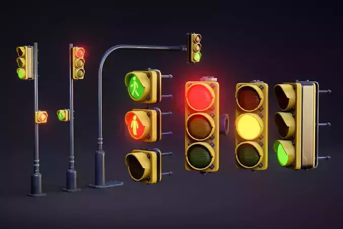 Traffic Lights - Stylized Pack