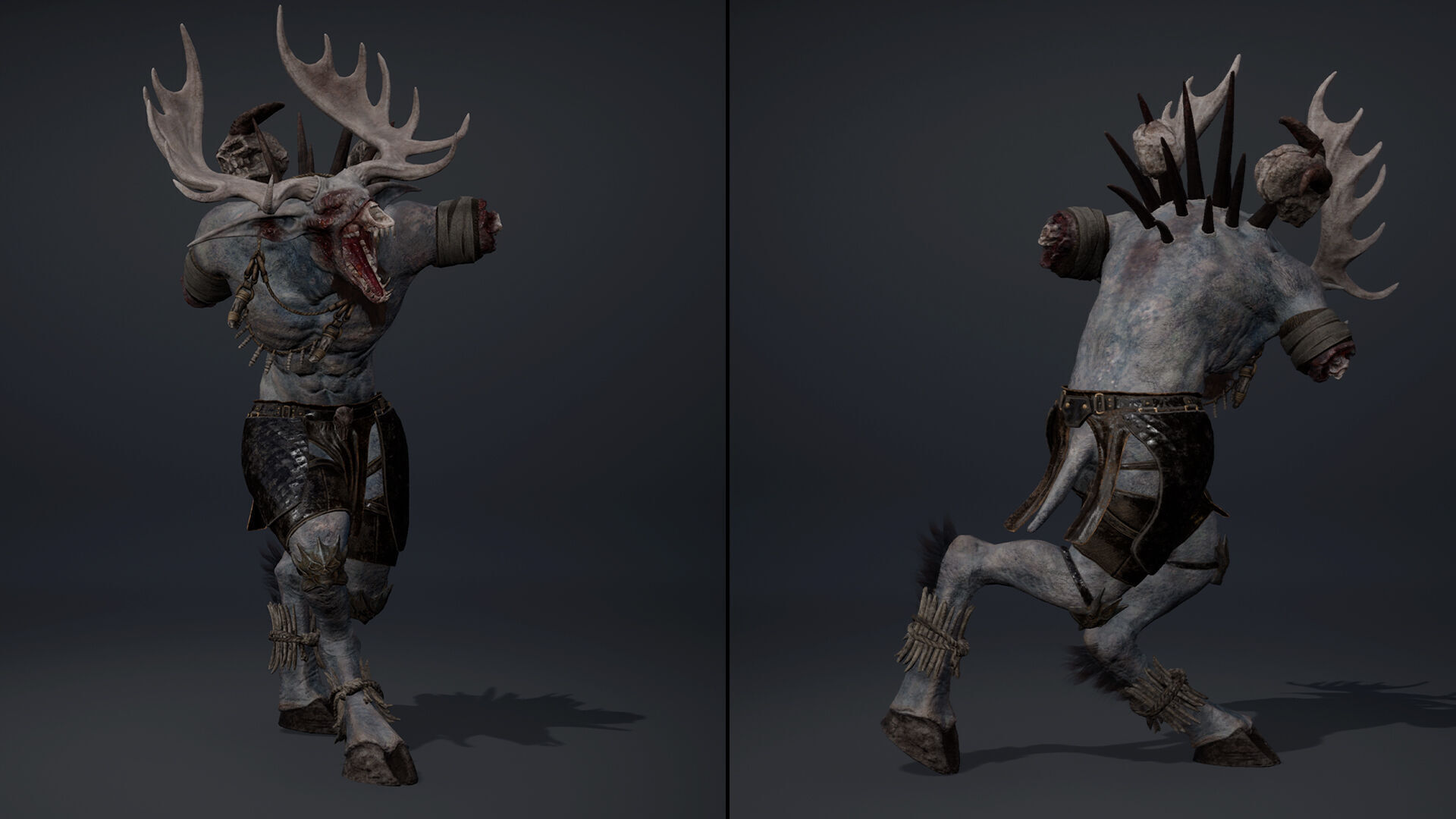 Shadowclaw NoArms Brutal Low-poly 3D model_13