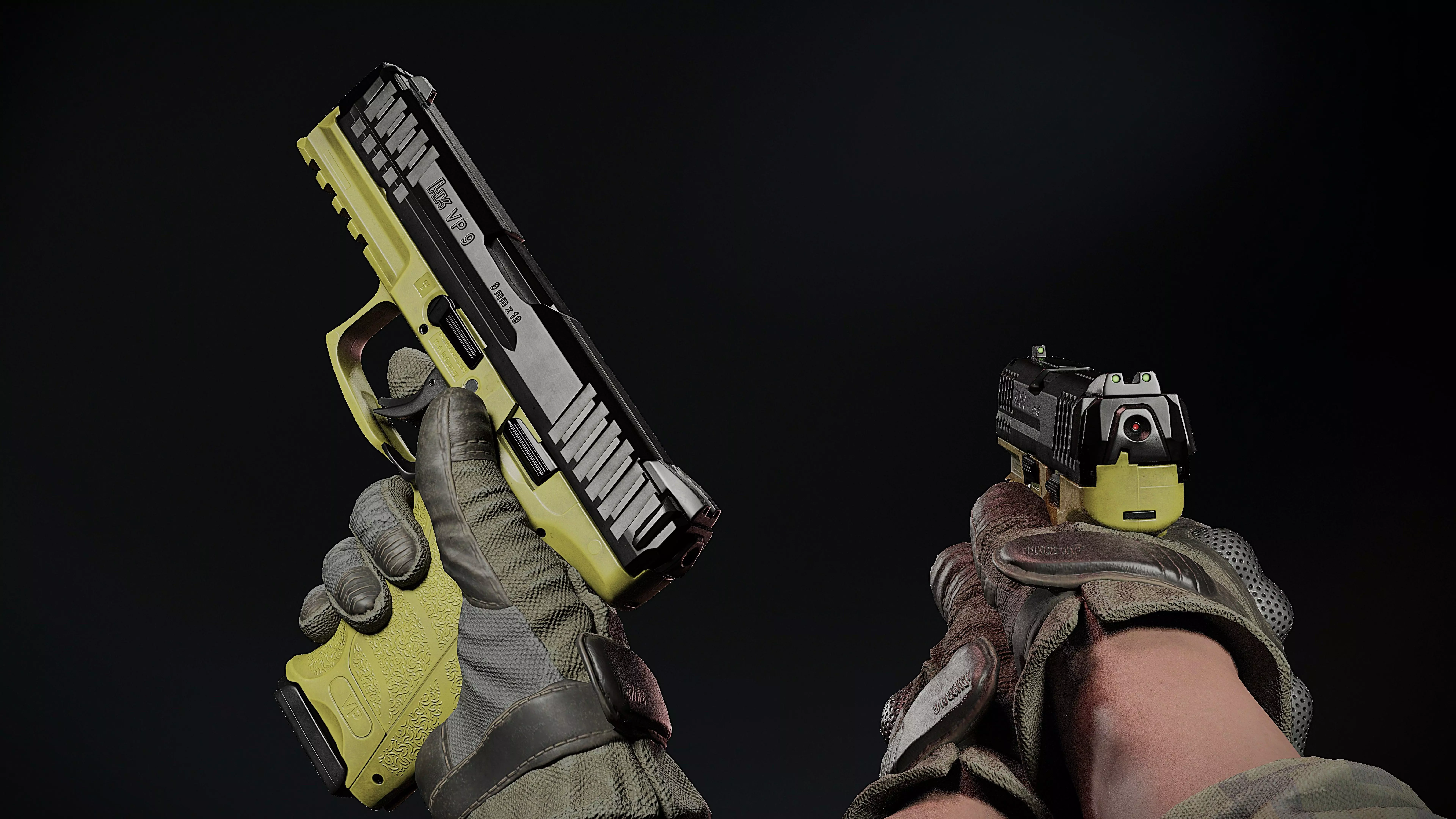 Hk VP9 Low-poly 3D model_11