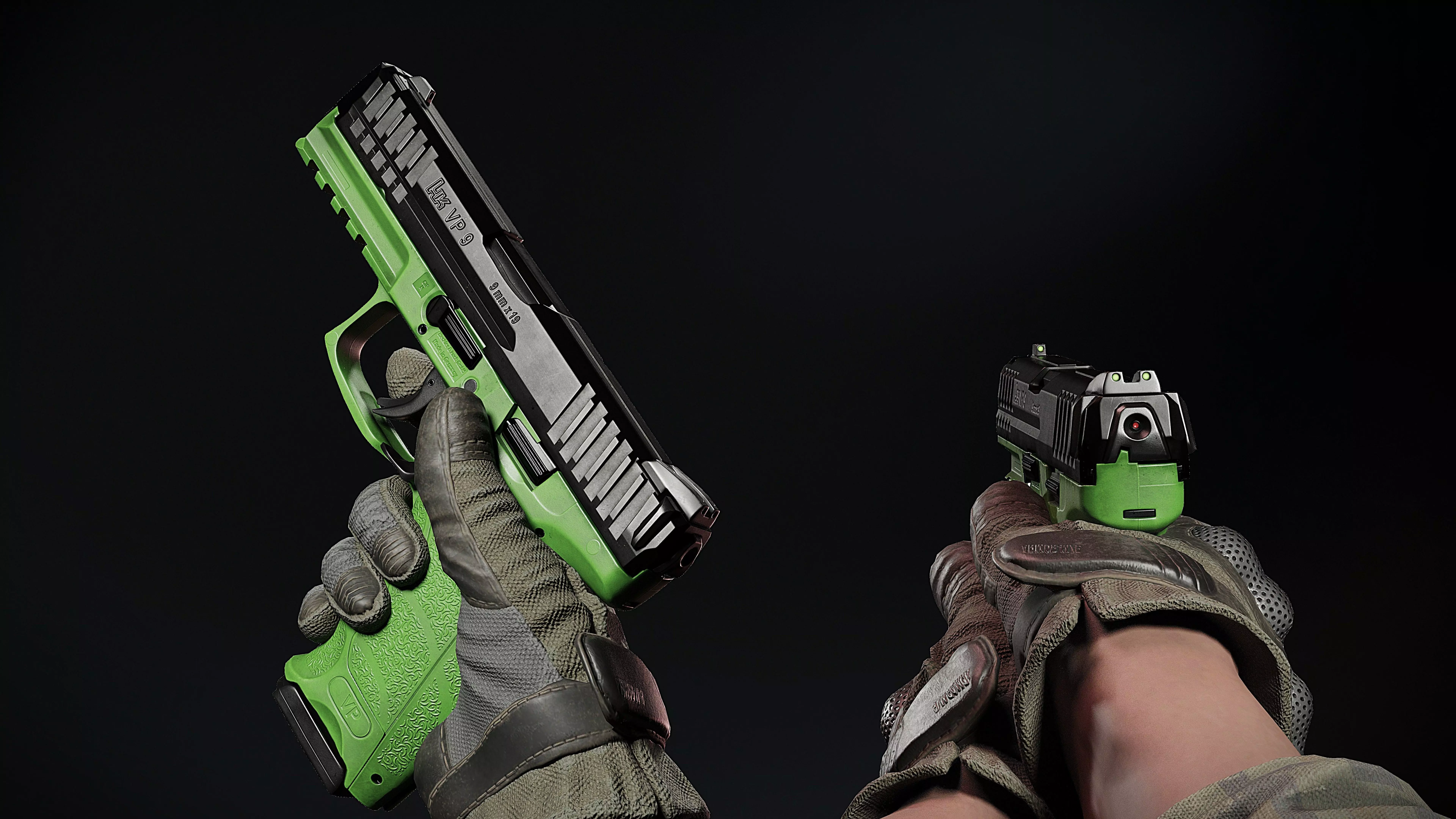 Hk VP9 Low-poly 3D model_15