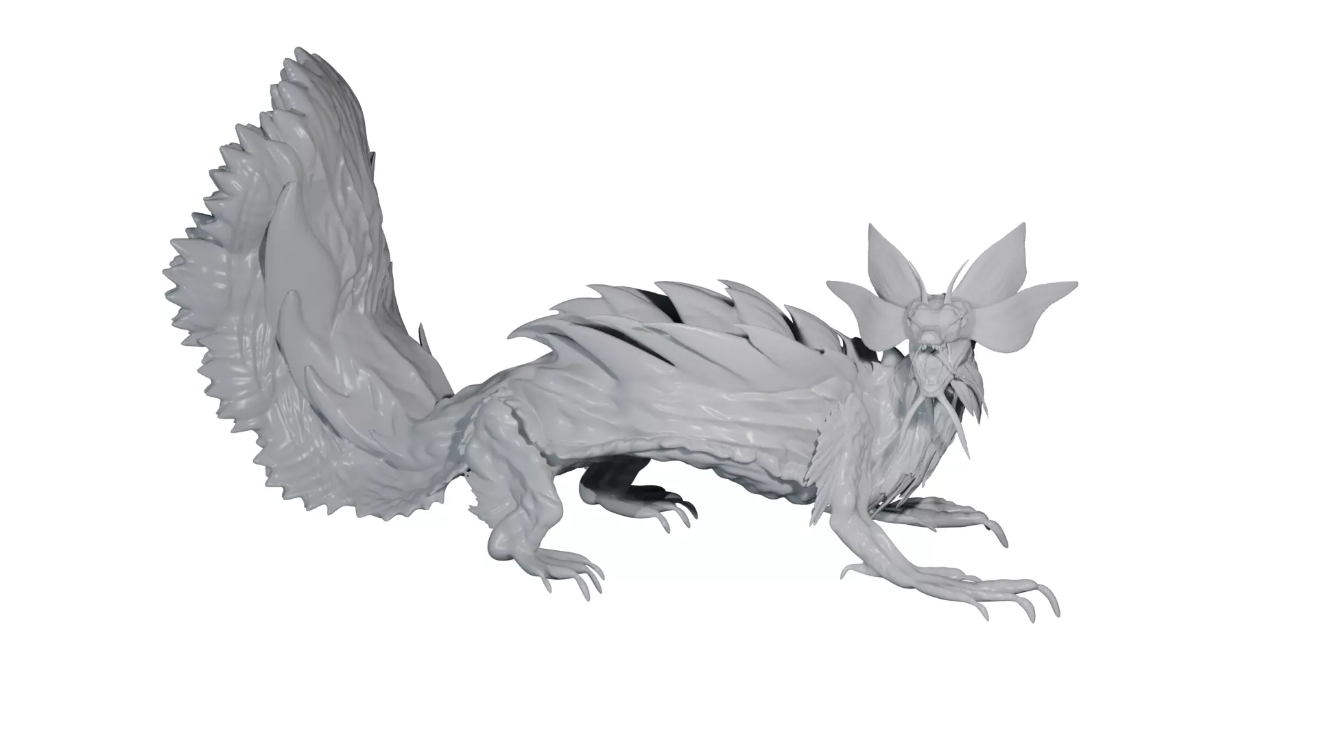 Mizutsune 3D Print from Monster Hunter series 3D print model_0