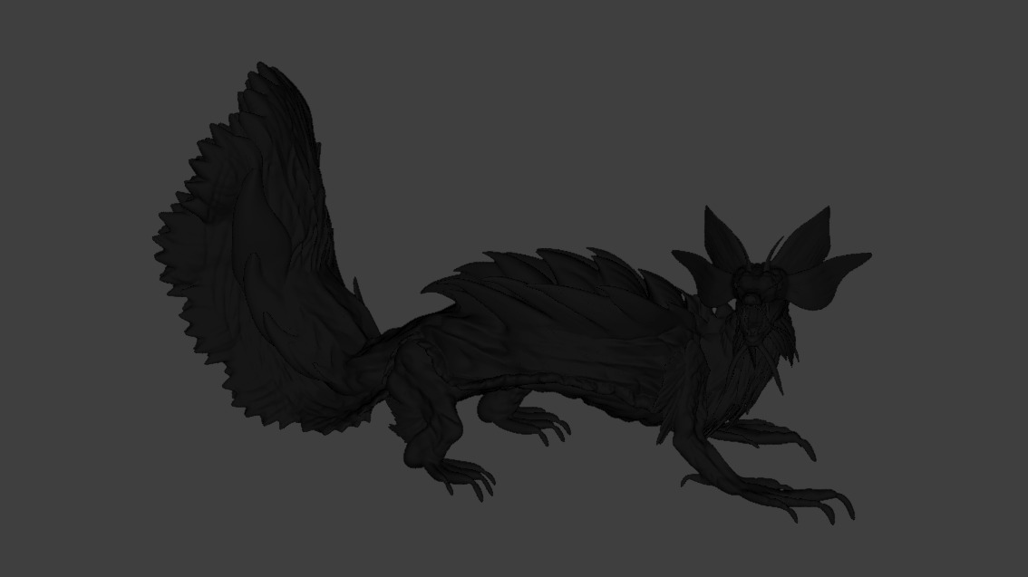 Mizutsune 3D Print from Monster Hunter series 3D print model_4