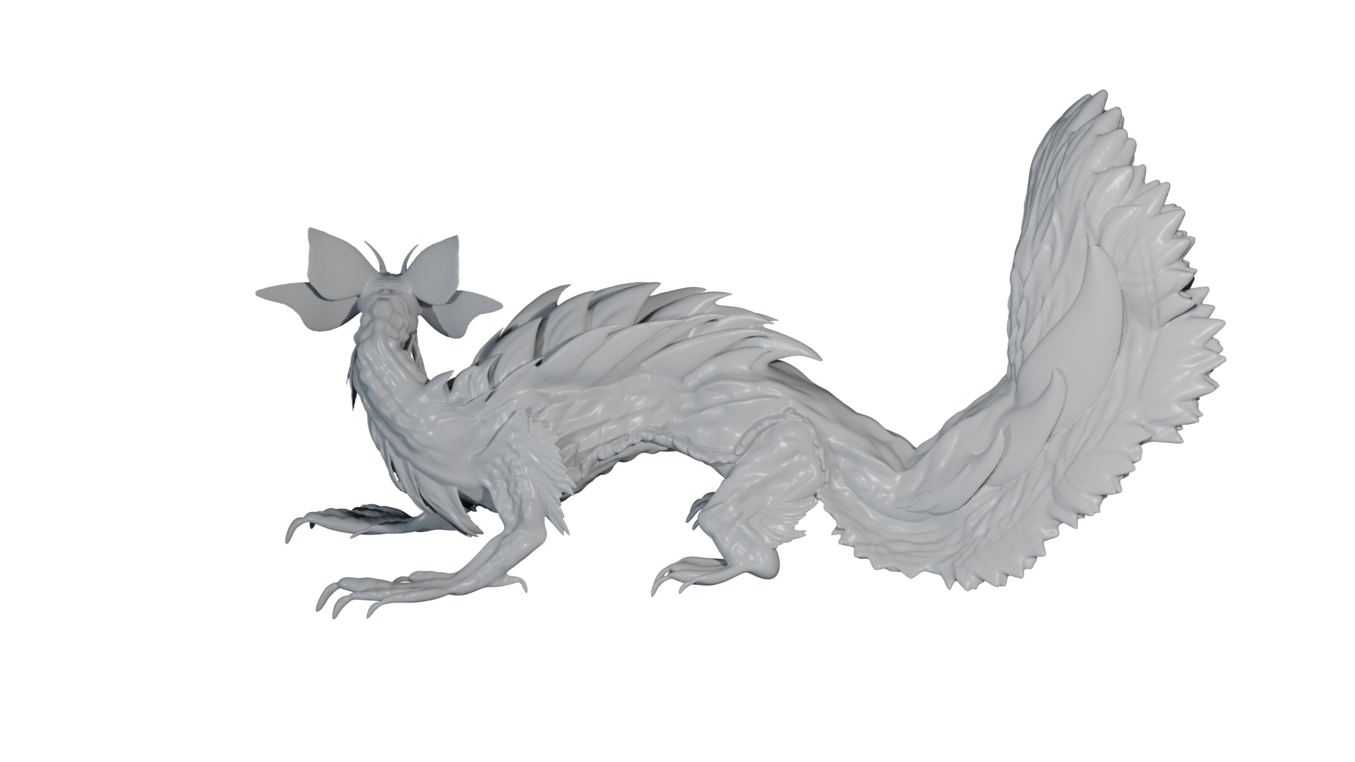 Mizutsune 3D Print from Monster Hunter series 3D print model_1