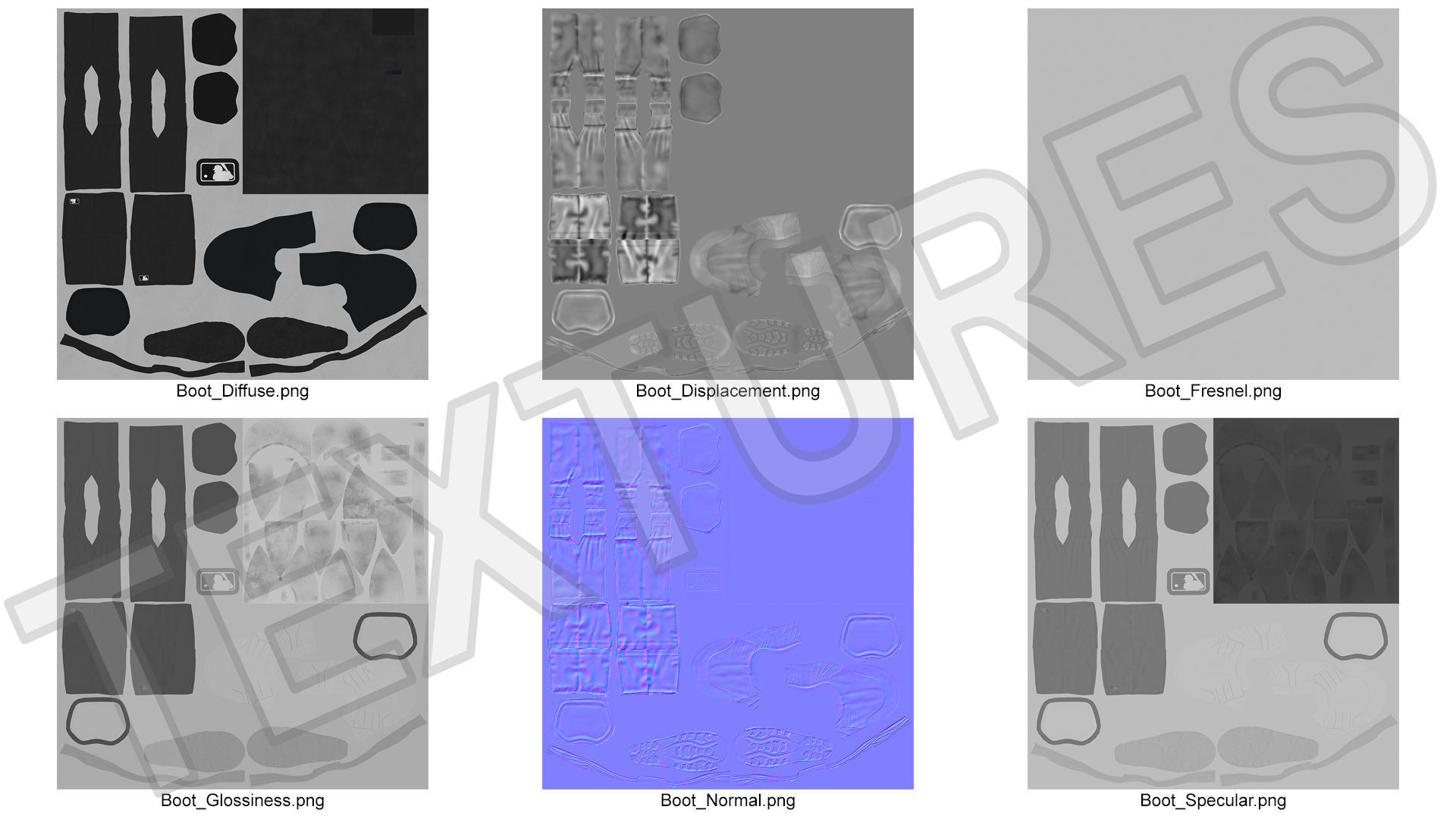 Baseball Umpire in Cap Showing Points 3D model_18