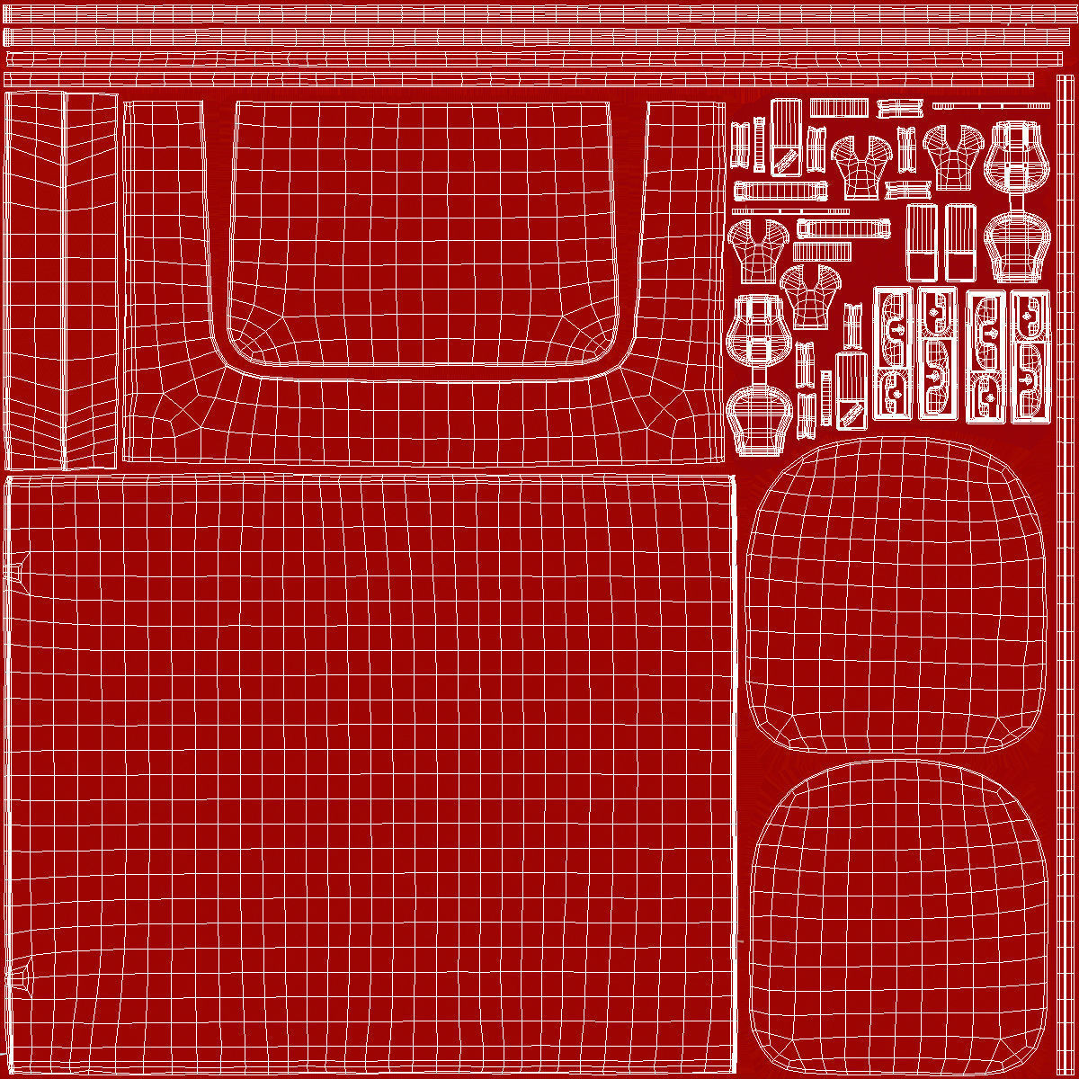 Soccer Player with Shoe Bag Fur 3D model_10