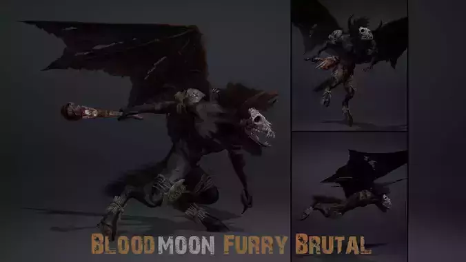 Bloodmoon Furry Brutal
