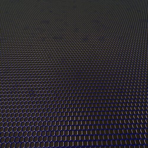 Seamless Blue Black Fabric Super Hero Texture 4K PBR Material Texture