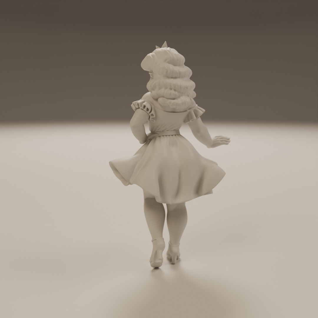 Brazilian pin-up 3D print model_6