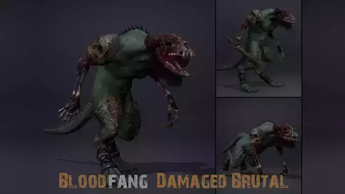 Bloodfang Damaged Brutal