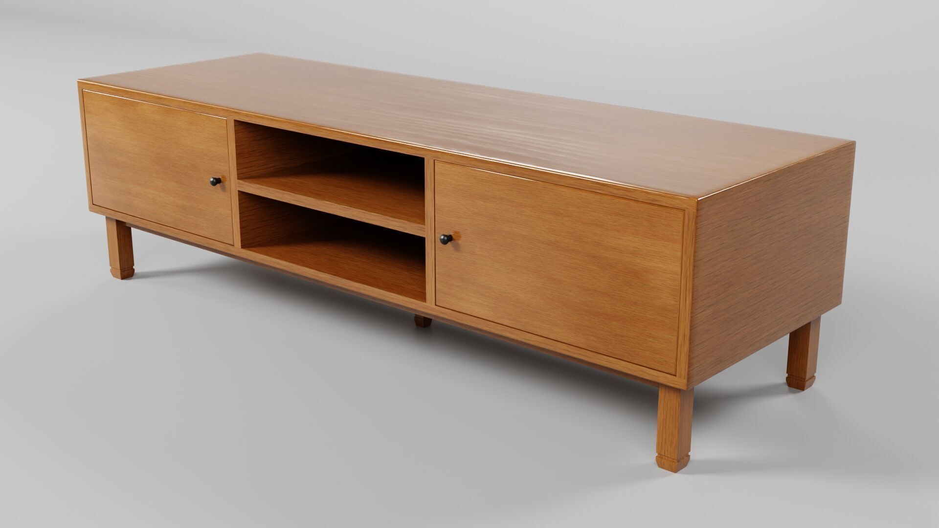 TV Rack CG22 3D model_6