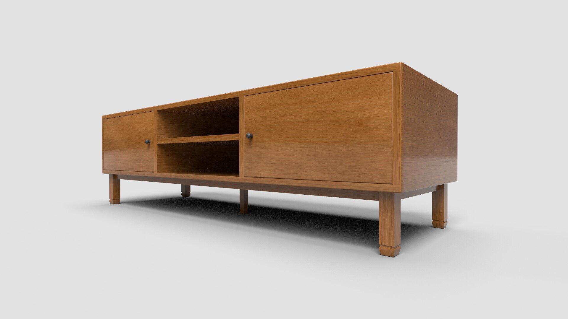 TV Rack CG22 3D model_1