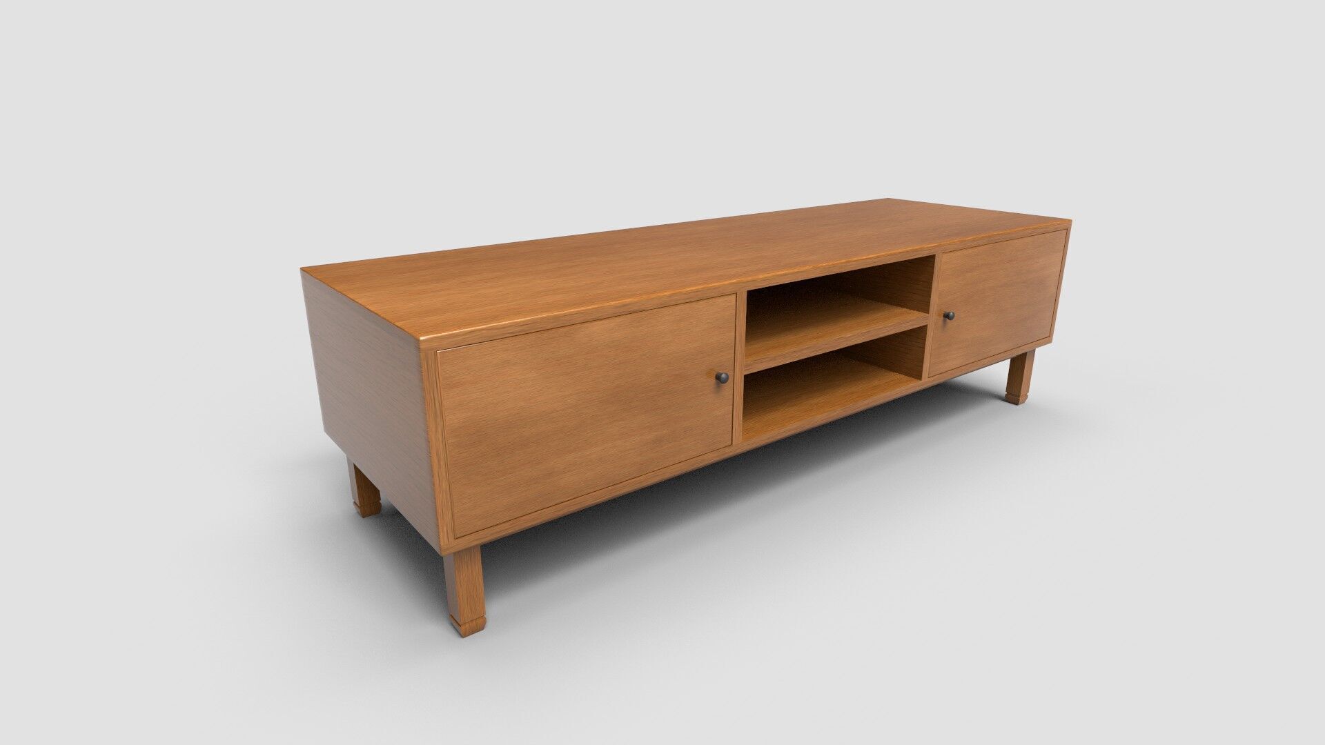 TV Rack CG22 3D model_3