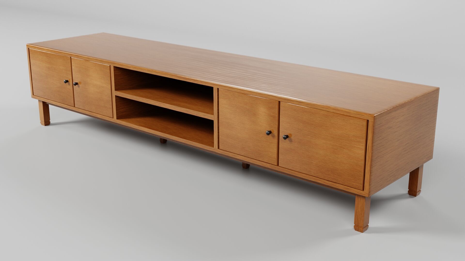 TV Rack CG23 3D model_6
