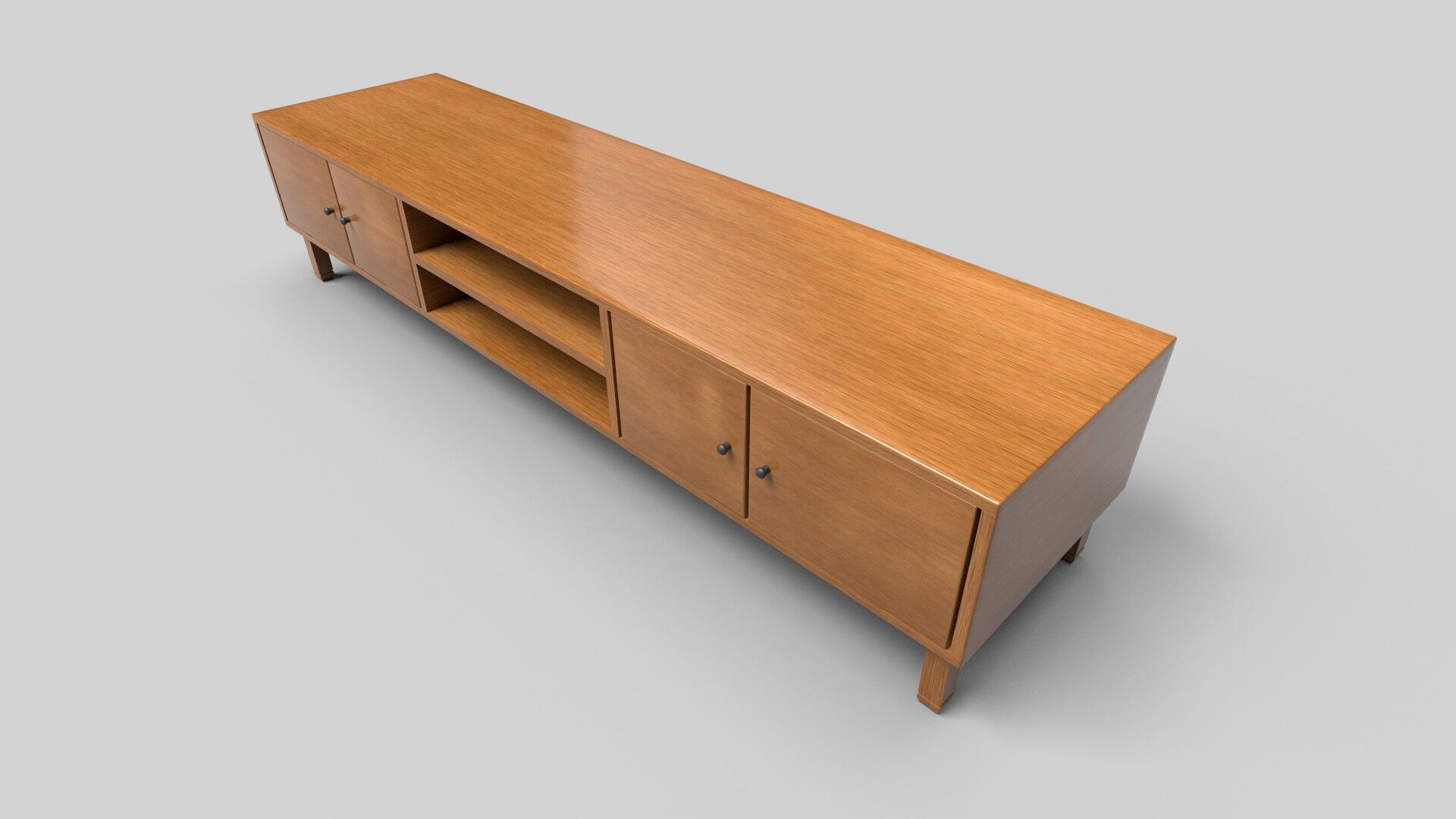 TV Rack CG23 3D model_4