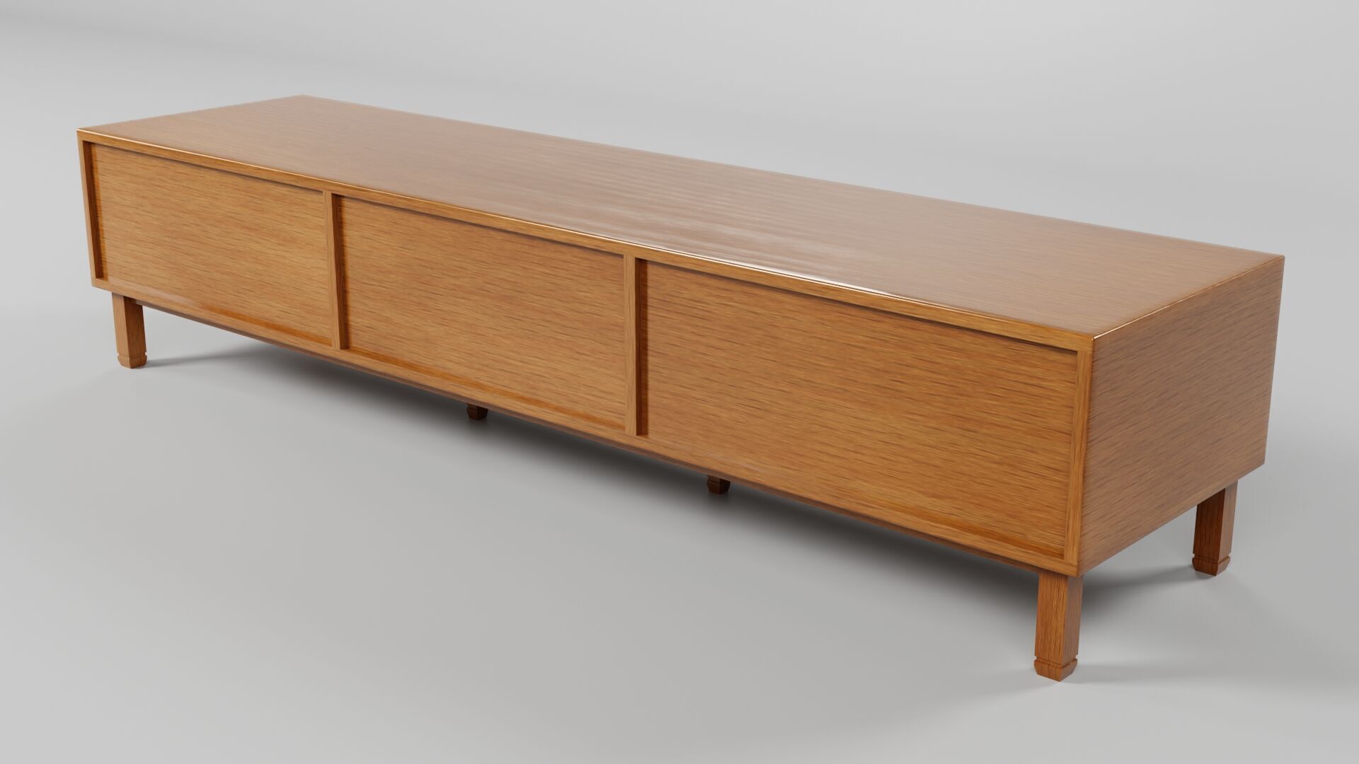 TV Rack CG23 3D model_7
