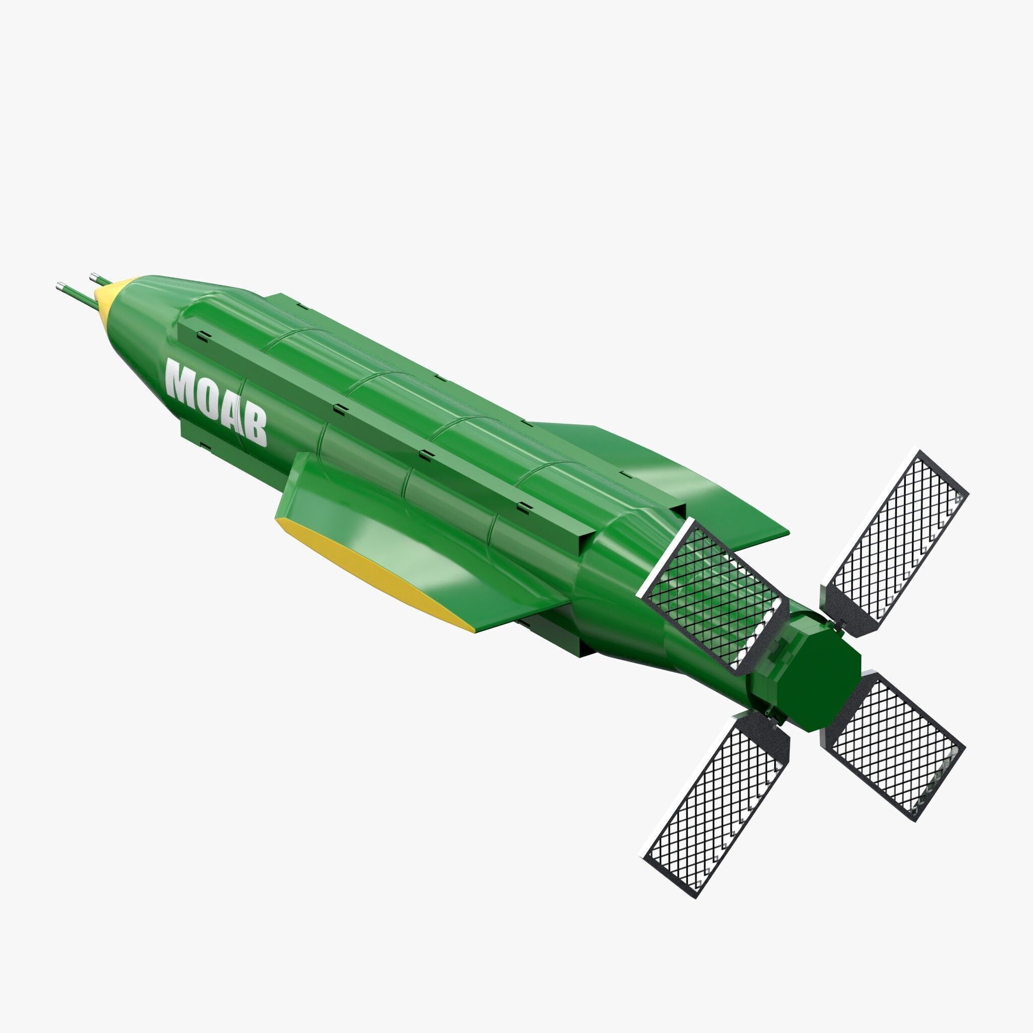 GBU 43 MOAB 3D model_1