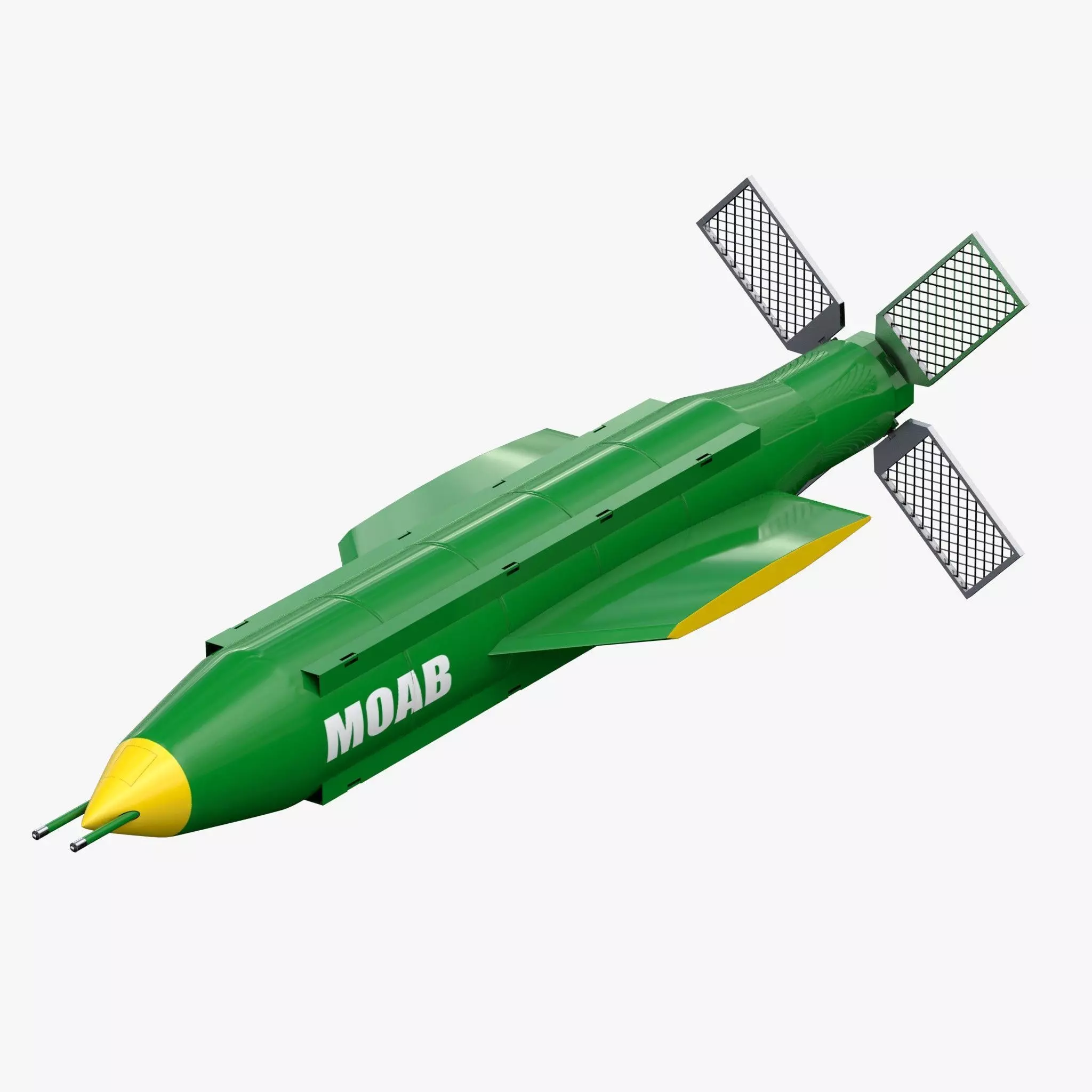 GBU 43 MOAB 3D model_0